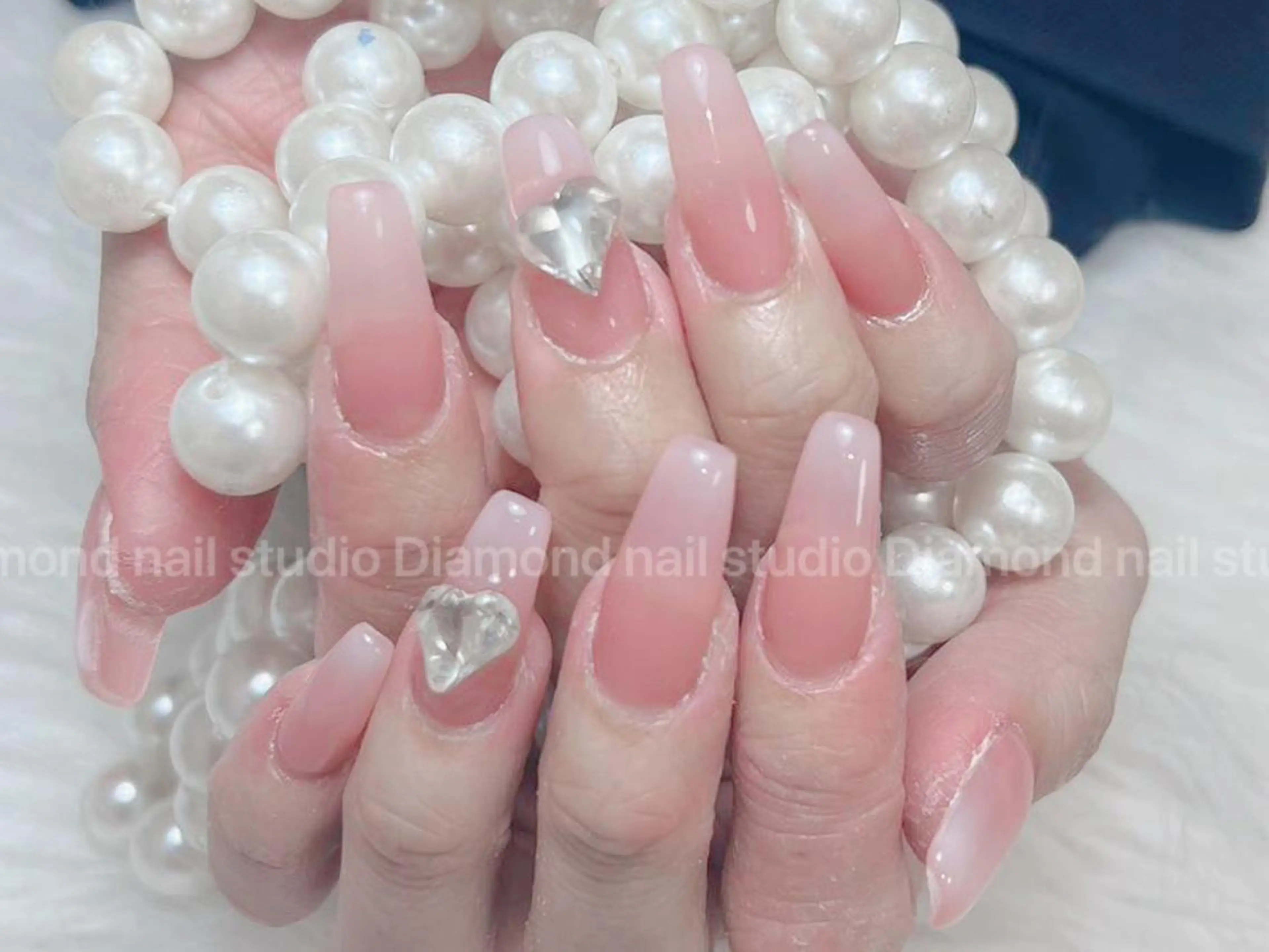 ネイル ハンドネイル DIAMOND Nail🍒のネイルデザイン