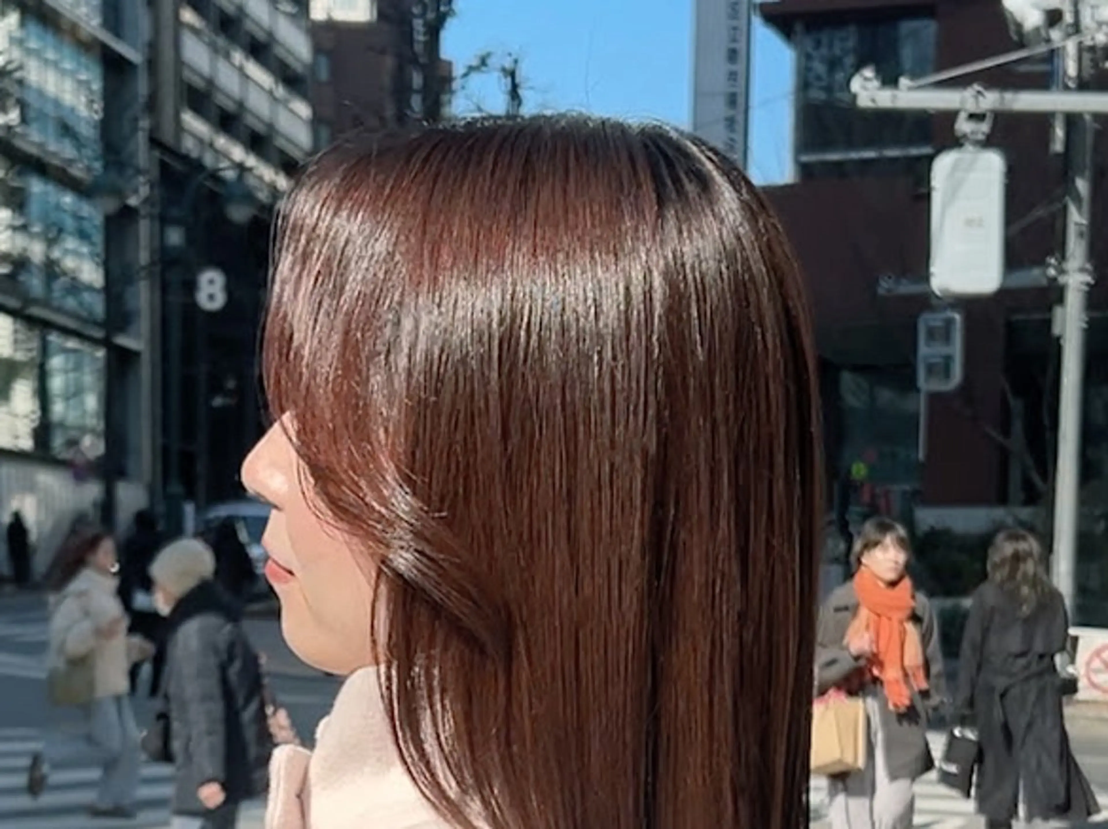 透明感美髪カラー＋5stepAujuaの写真