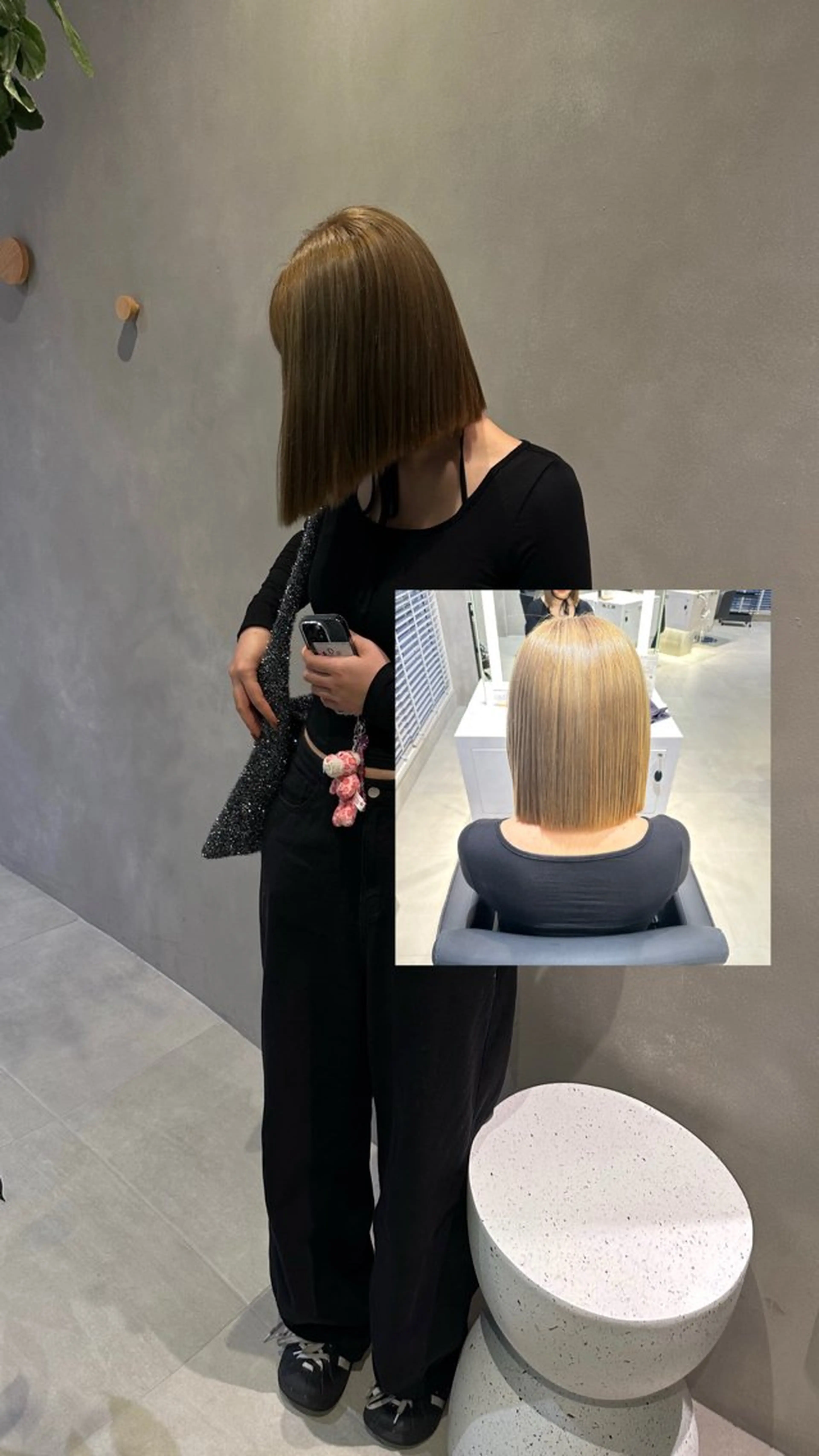 カラー ブリーチ Earth川原店所属・zaki otohaのヘアスタイル