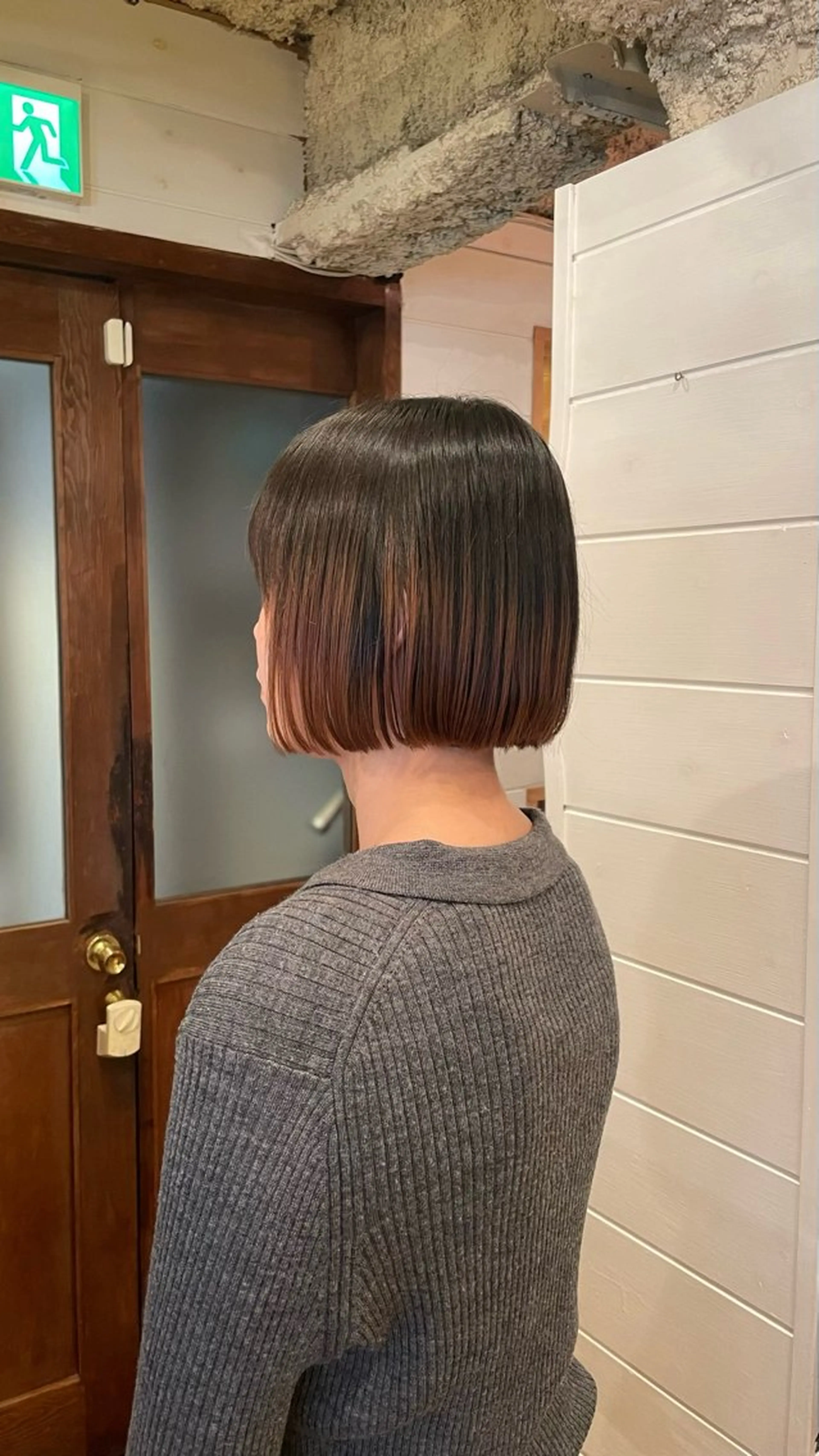 ショート ボブ/縮毛矯正/レイ ヤー♡Natsukiのヘアスタイル