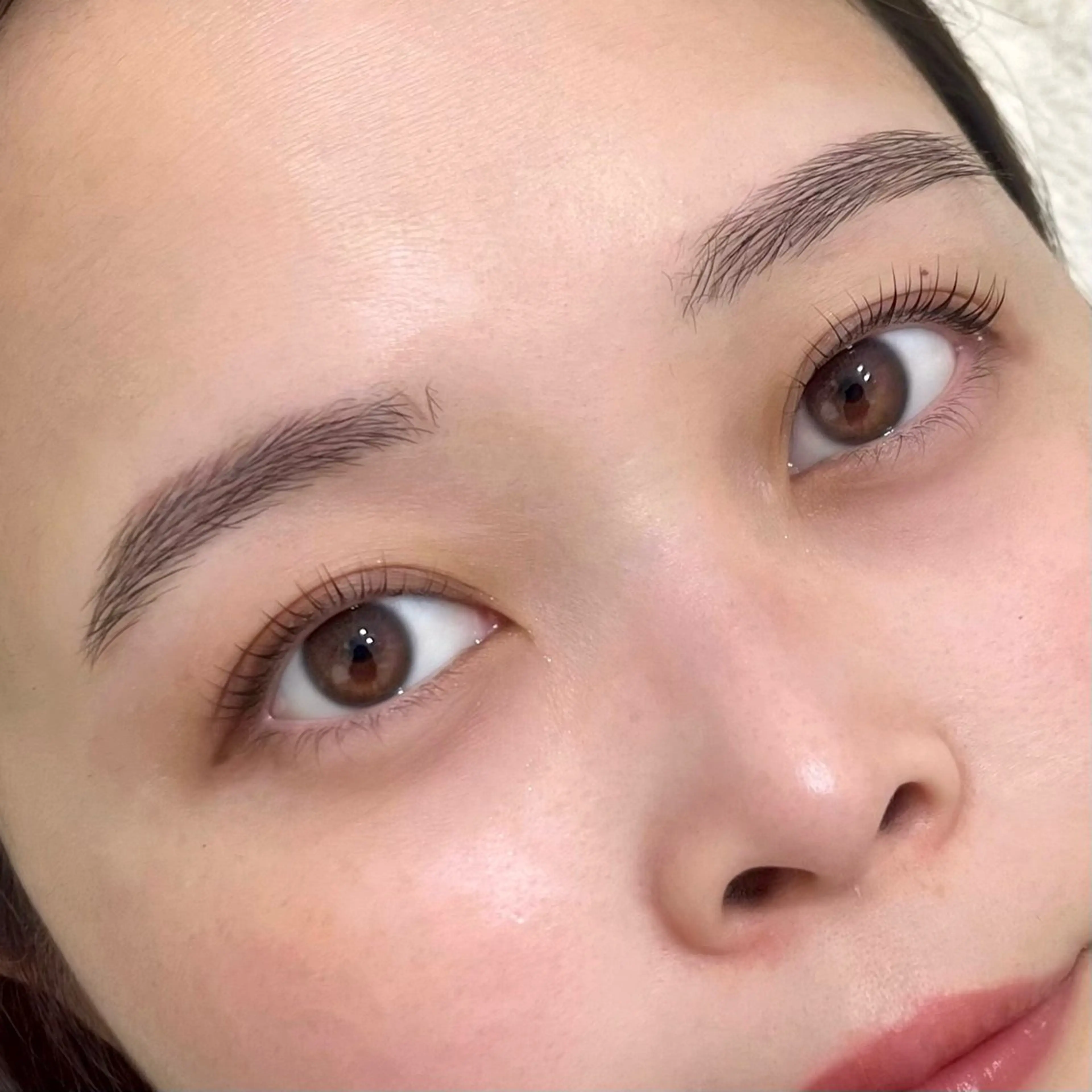 垢抜けて洗練された印象に　まつげパーマ×美眉Waxの写真