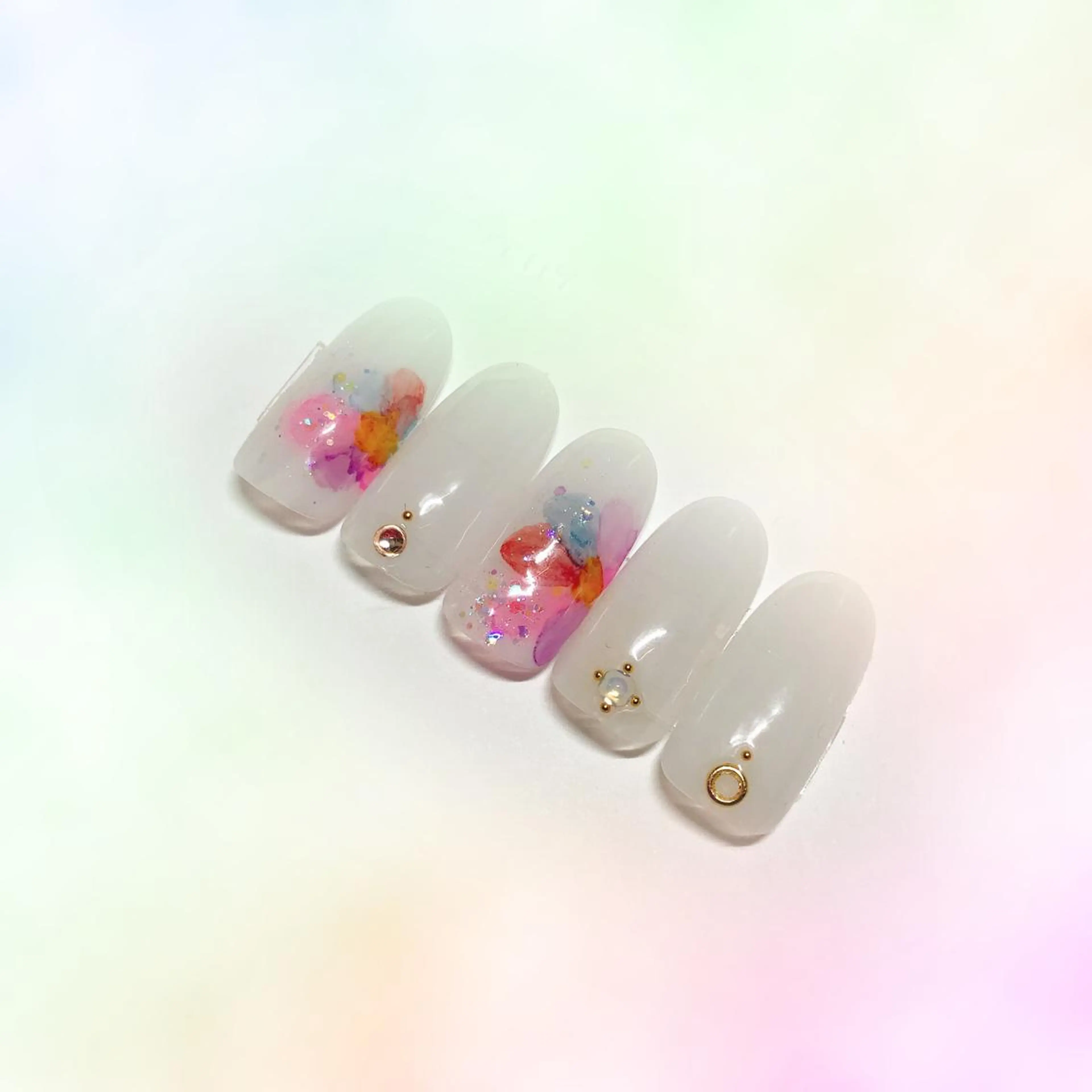 ネイル ネイル/耳つぼ /新ホワイトニングのネイルデザイン