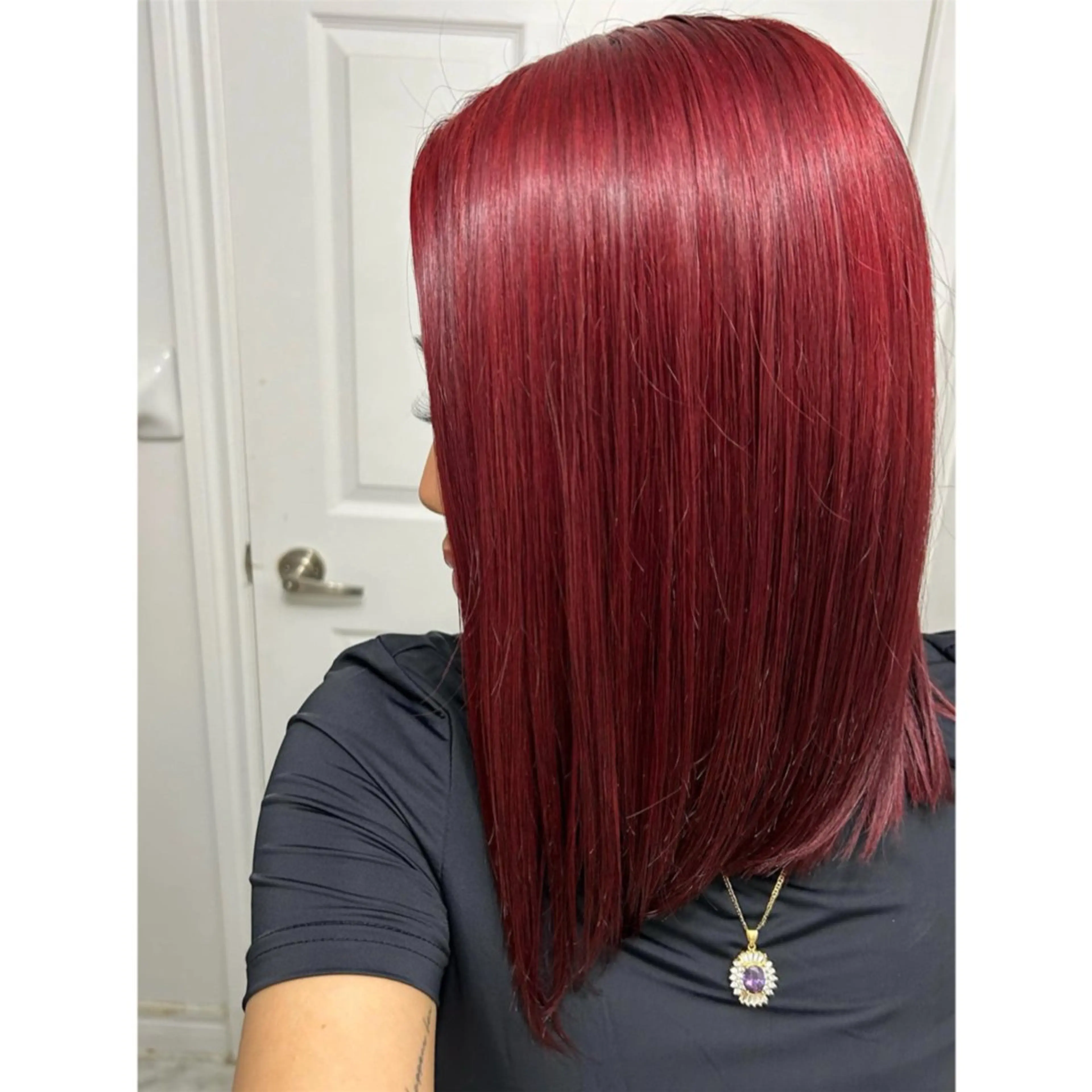 カラー 6Dエクステ/シール エクステ/かんなのヘアスタイル