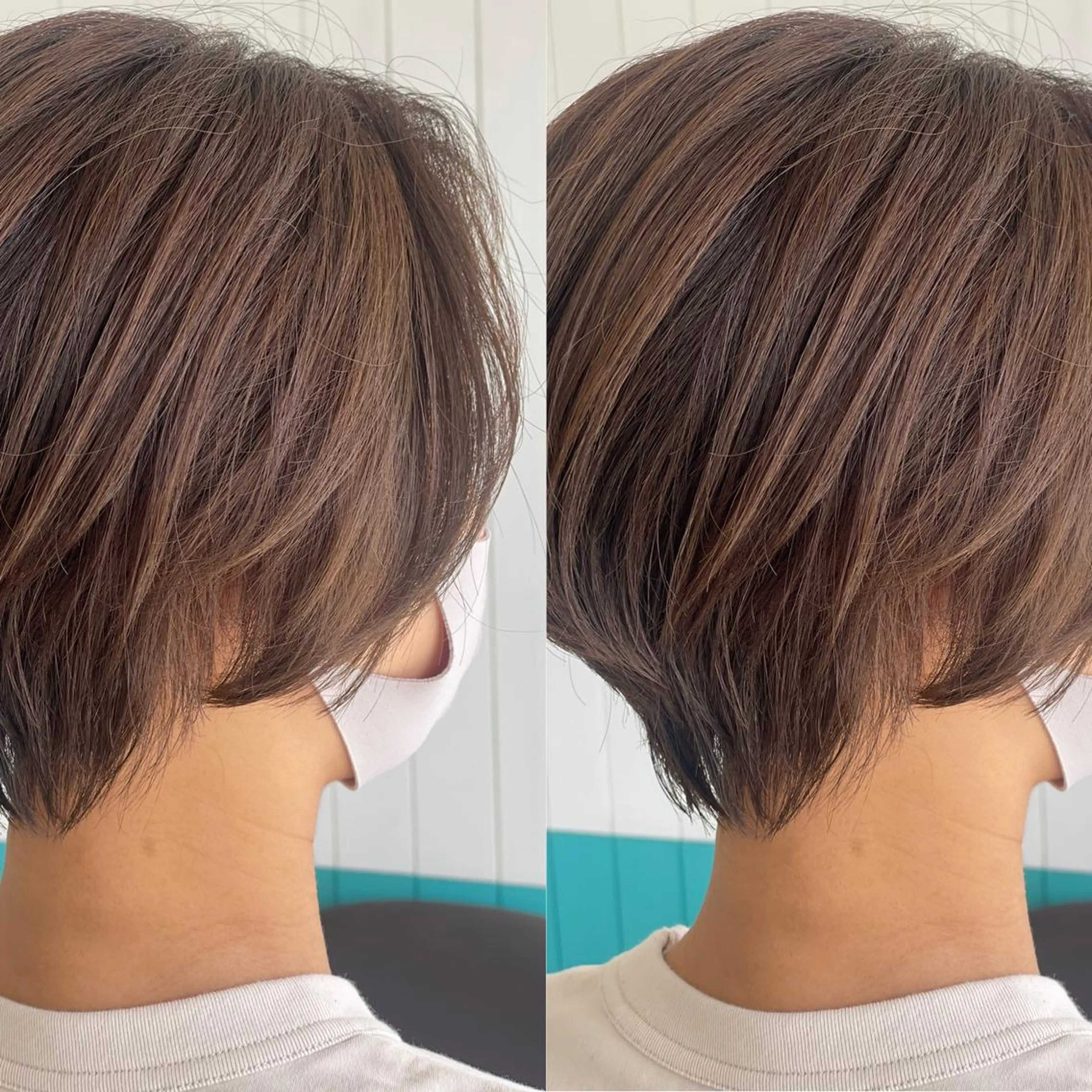 ショート 丸みショート ショートヘア Snaly カラー特化ページのヘアスタイル