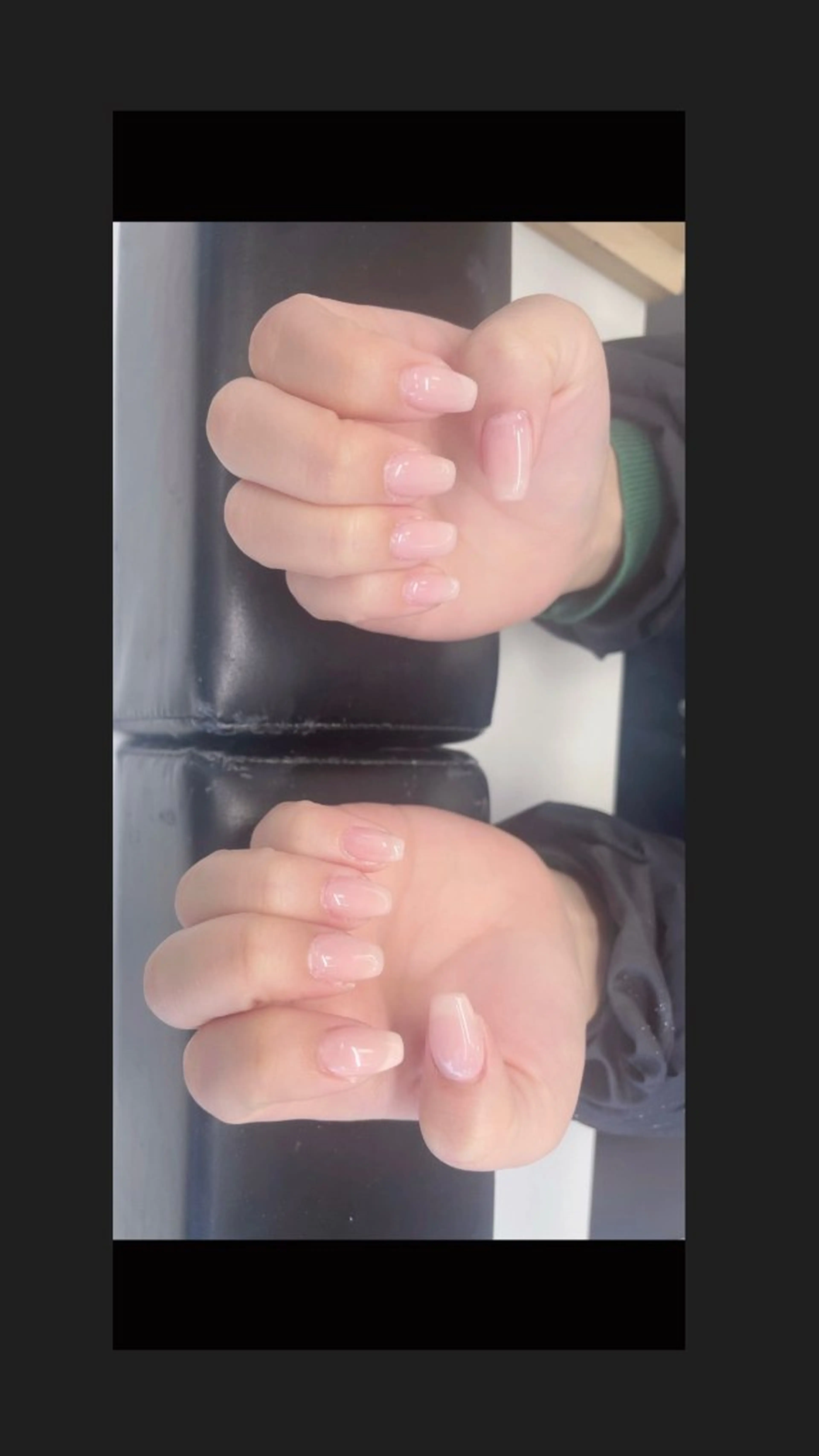 ハンド  除去ありワンカラーの写真