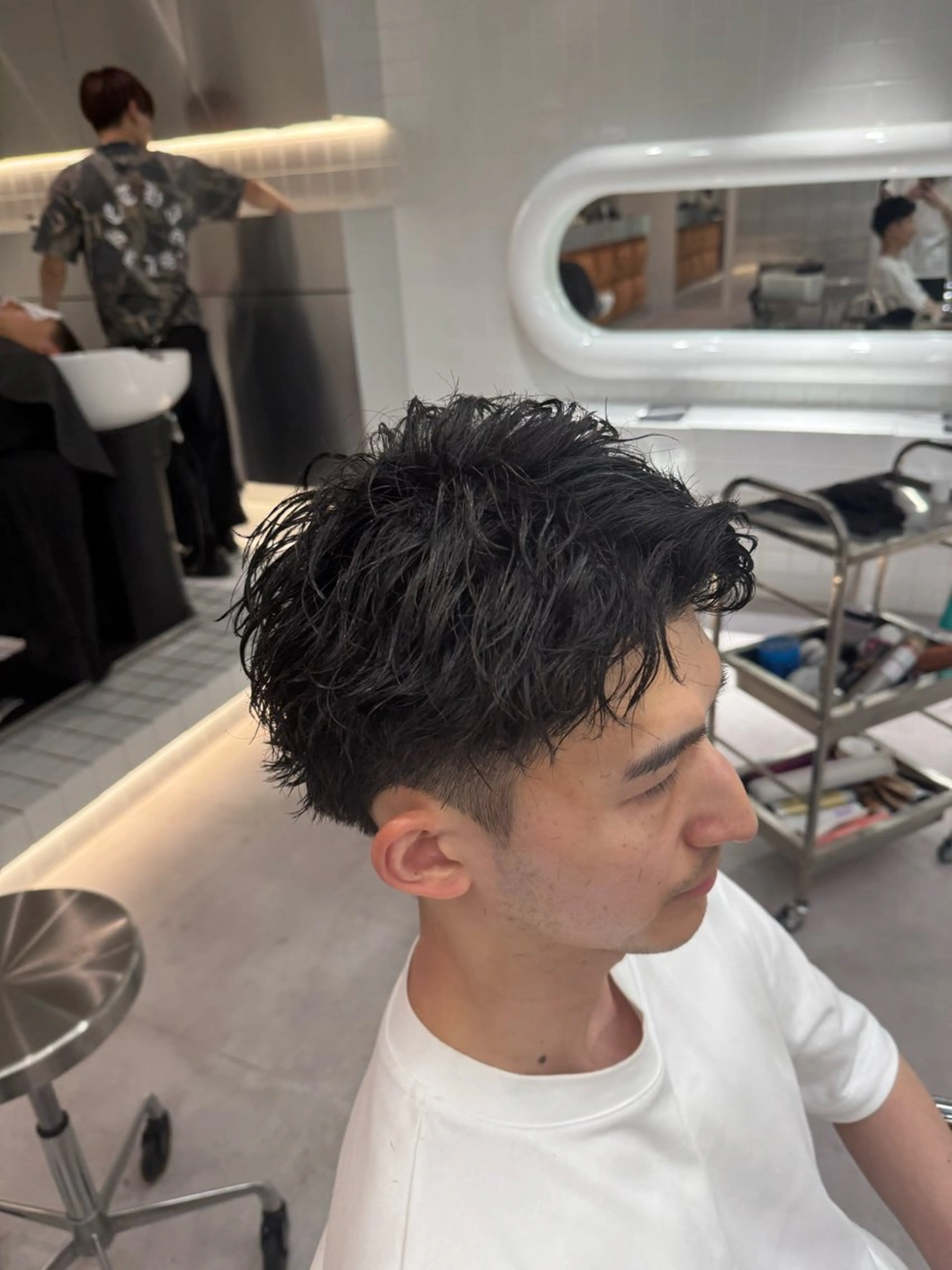 パーマ メンズ メンズパーマ ブリーチ/パーマ特化 片平和寿のヘアスタイル