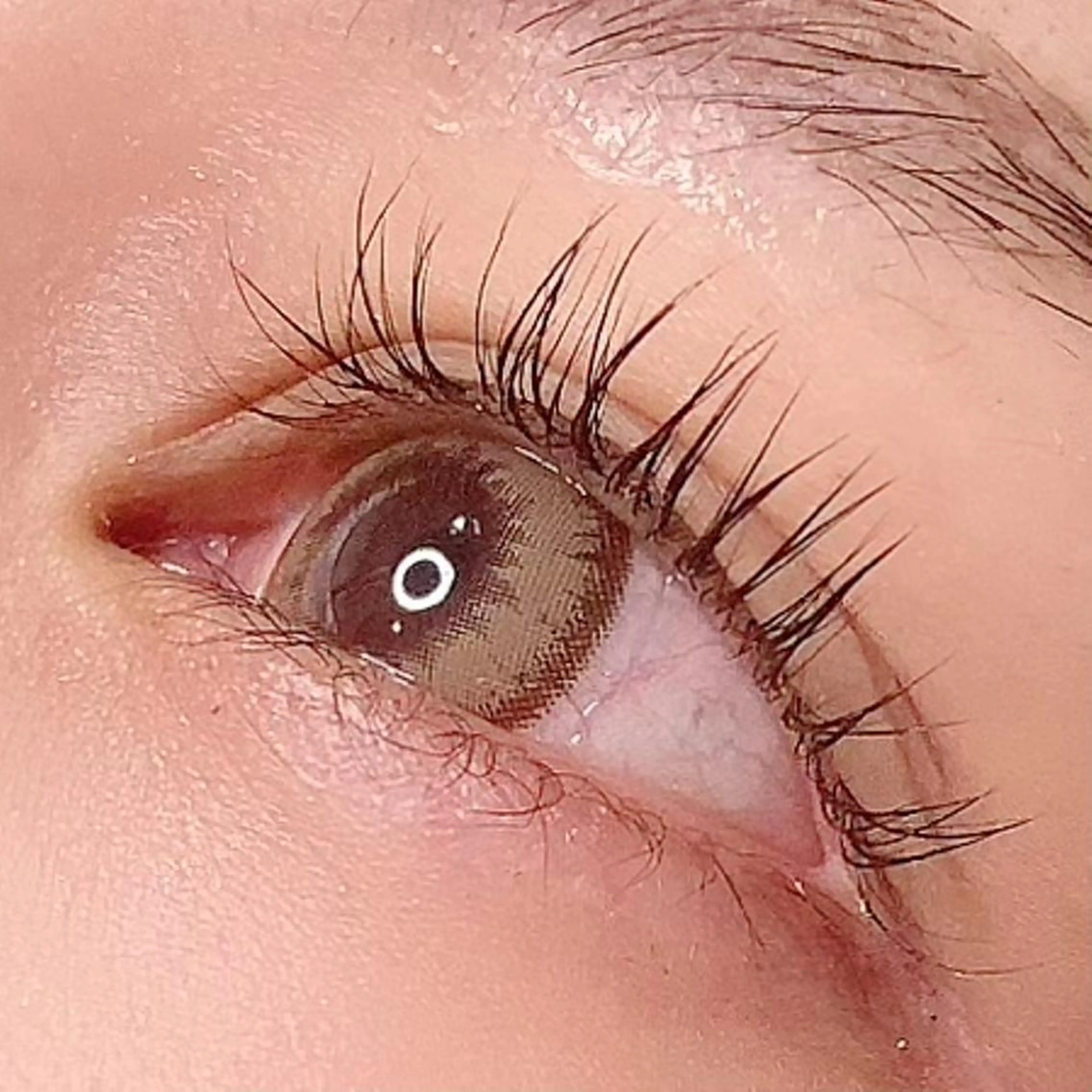 最高級フラットラッシュ80本🤍オフ無料🤍LEDコーディング・アイパック・コーティング付きの写真