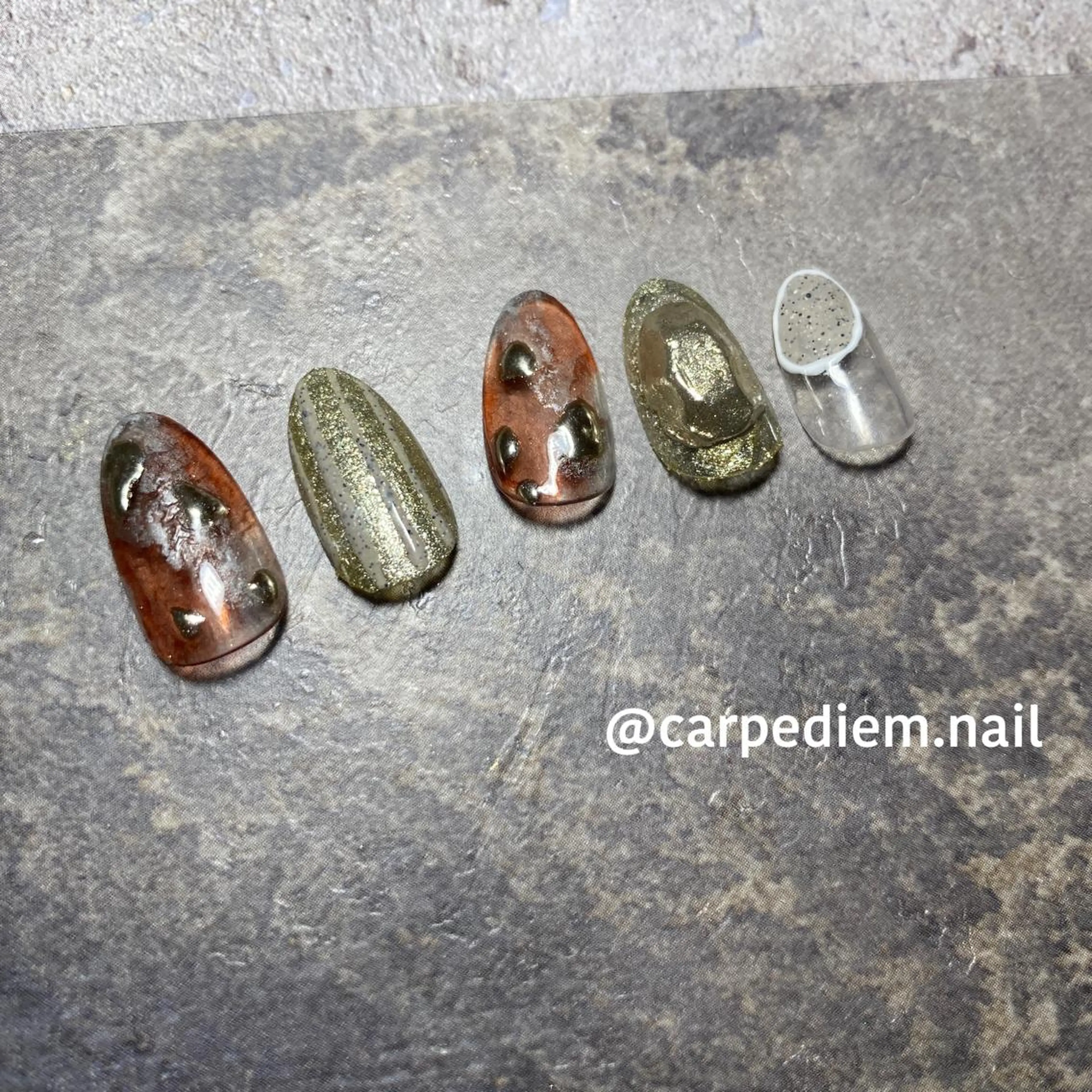 ネイル 城東区ネイルサロン carpediemのネイルデザイン