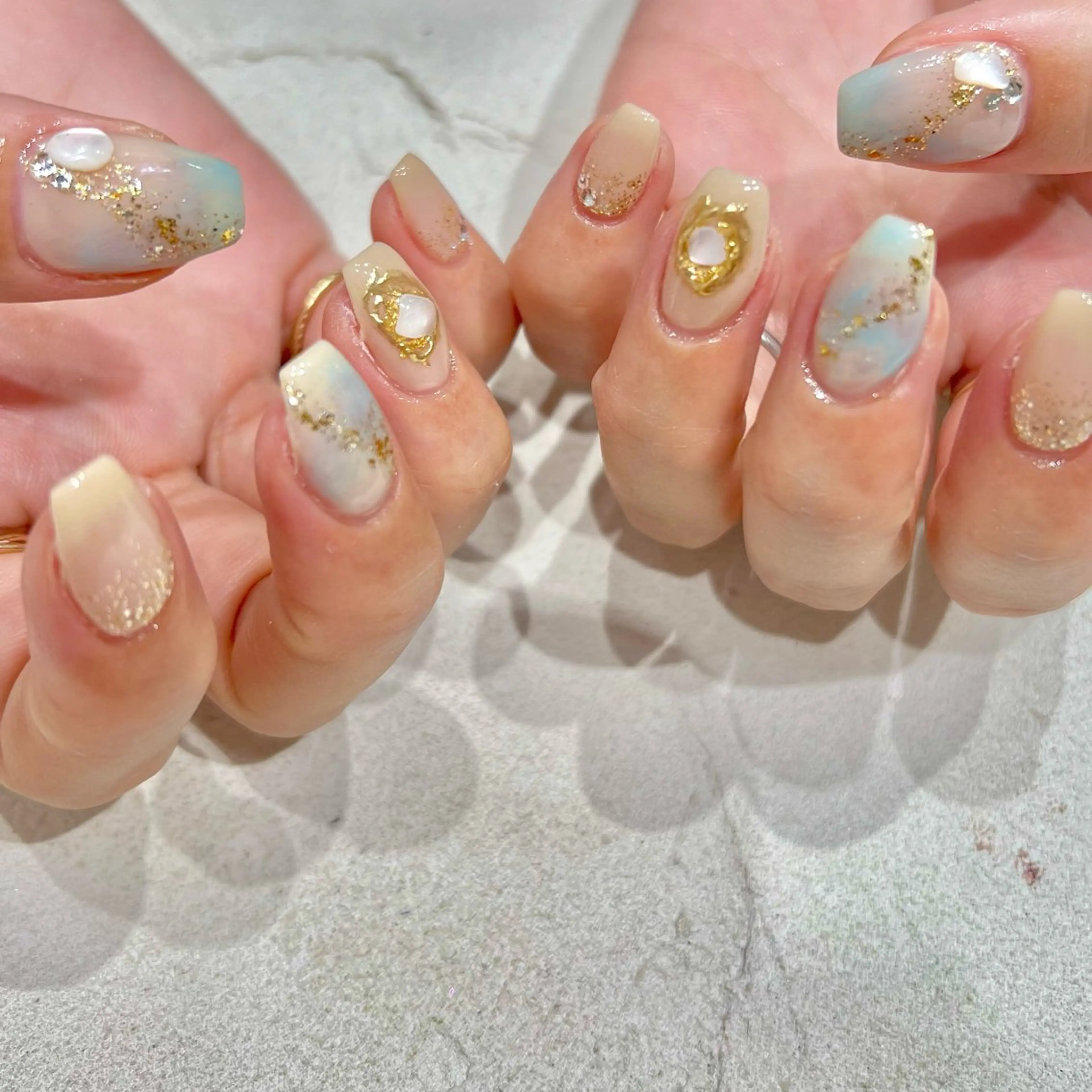 💐ハンド💐【オフあり🙆🏻‍♀️】定額デザイン【センター南/パラジェル変更可】の写真