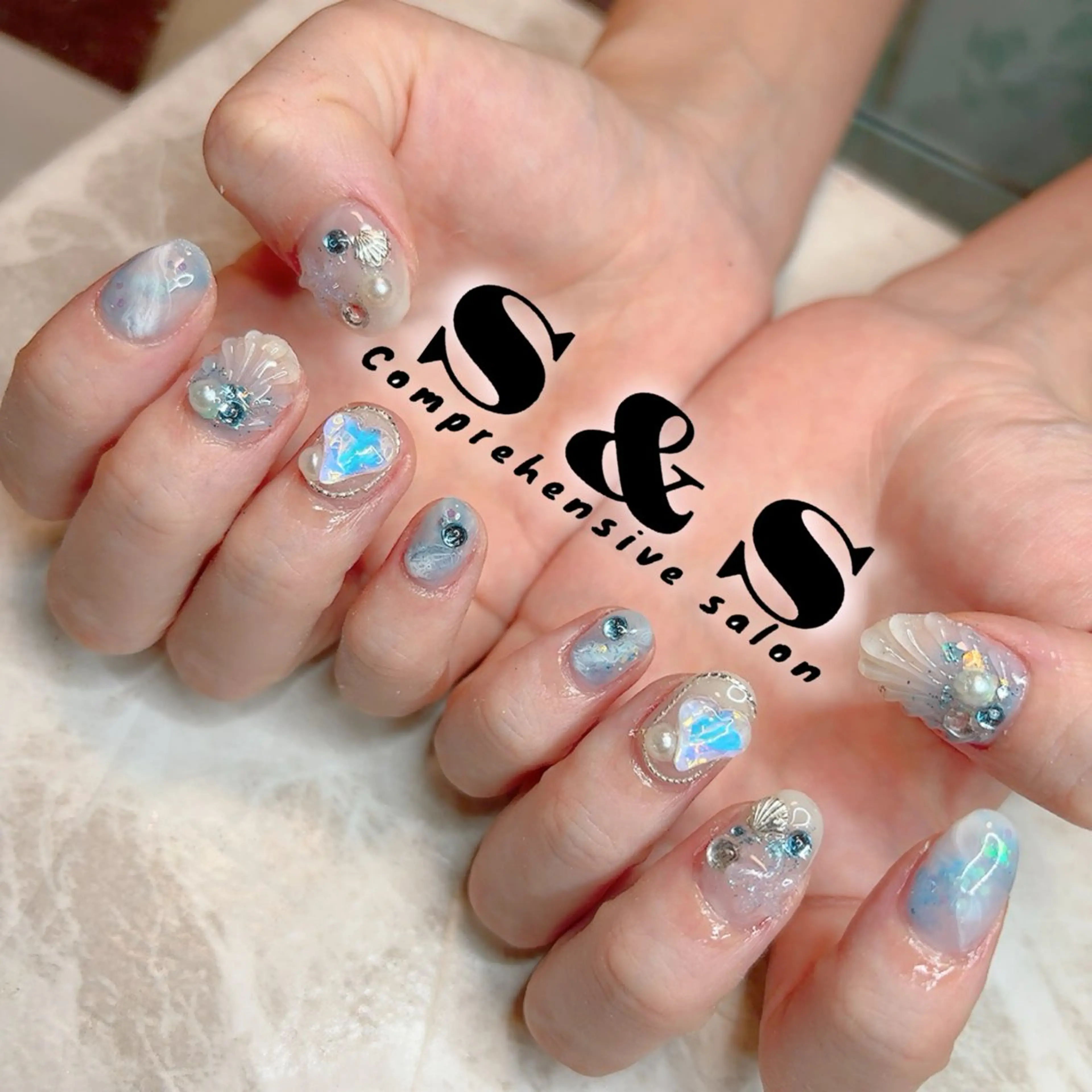 ネイル 夏ネイル S&S 村田小百合のネイルデザイン