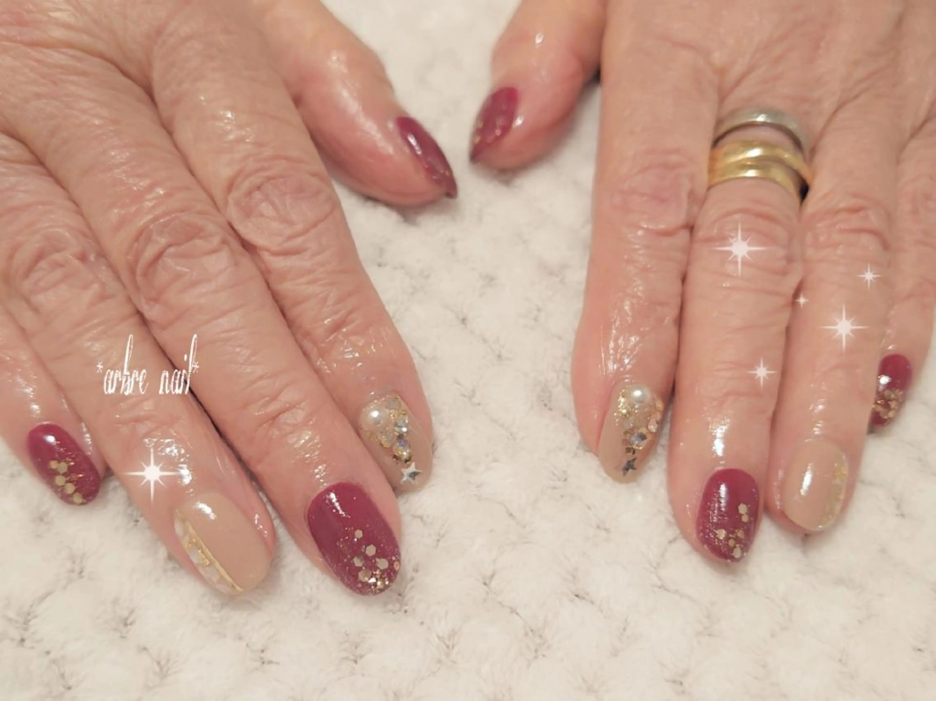 ネイル ＊arbre nail＊.アーブルネイル所属・✯.。 arbre  nail 。✯.のネイルデザイン