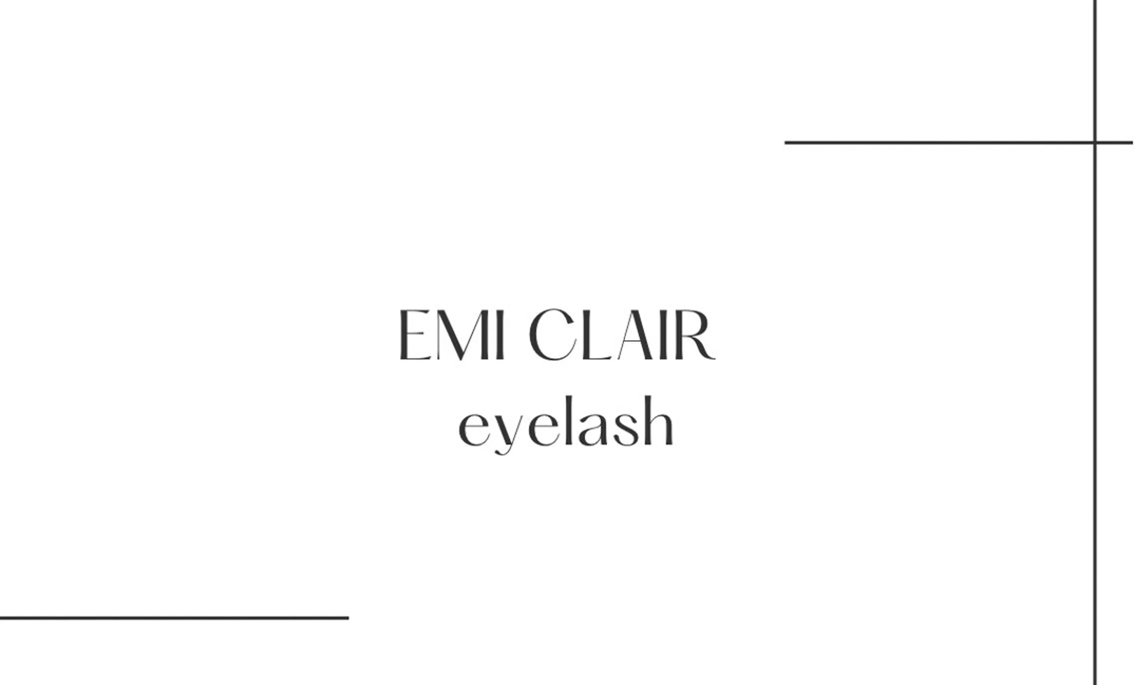 マツエク・マツパ マツエク EMI CLAIR Manamiのマツエク・マツパデザイン