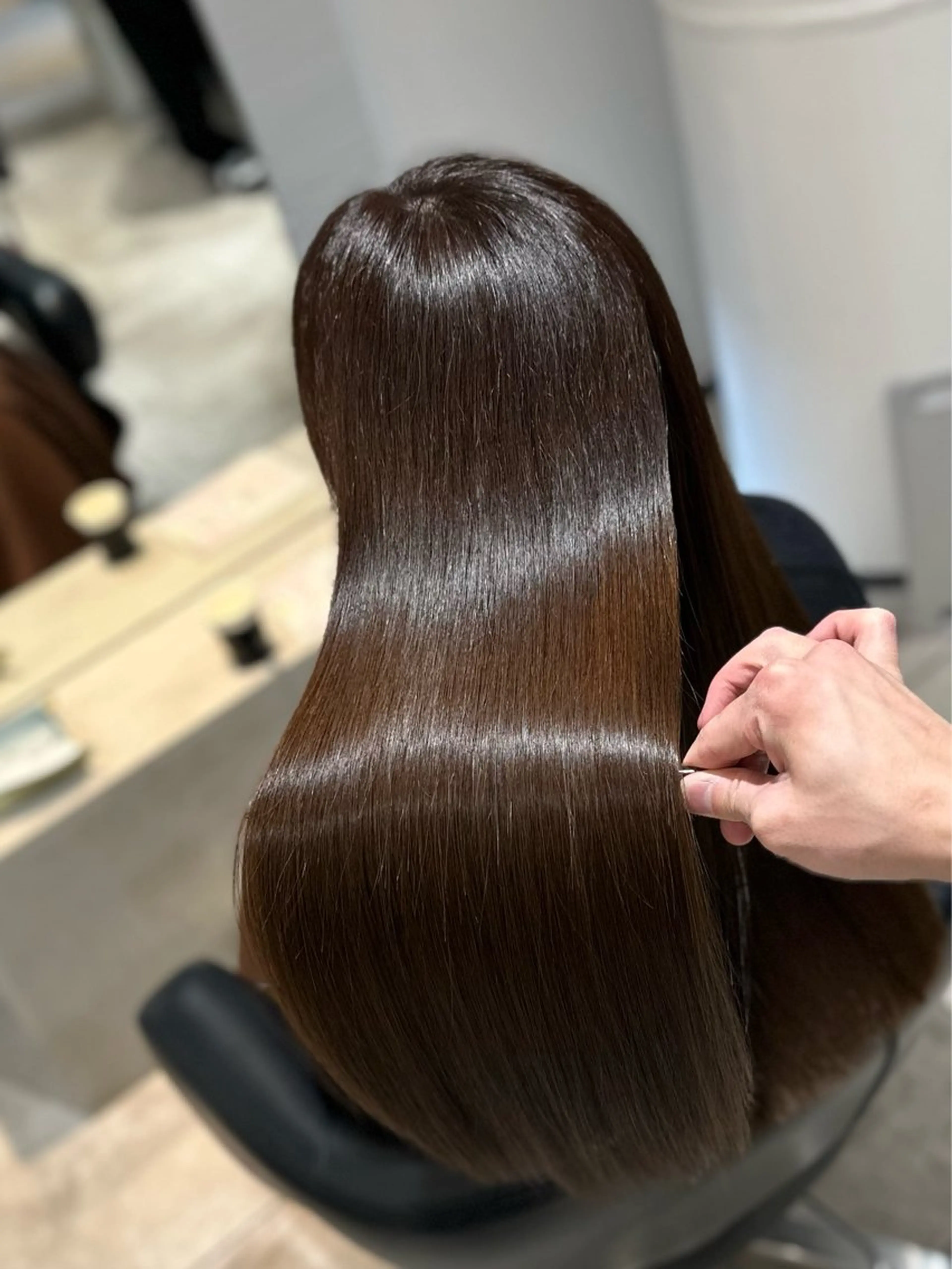 ロング パーマ 縮毛矯正 トリートメント 美髪矯正🫧艶髪特化 🫧関口太郎のヘアスタイル