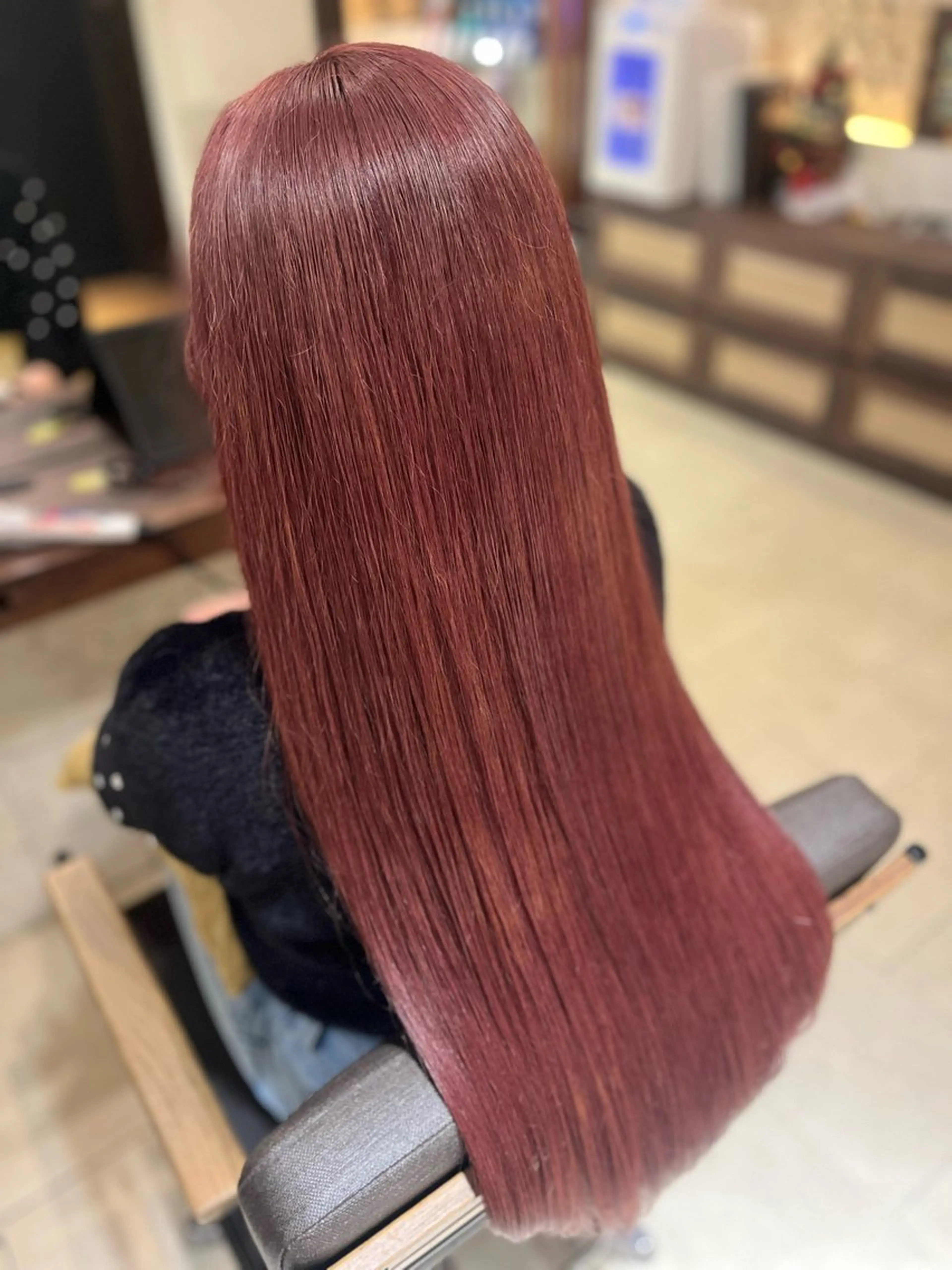 ロング カラー ヘアカラー トリートメント Aina🩶 艶カラー🩶のヘアスタイル