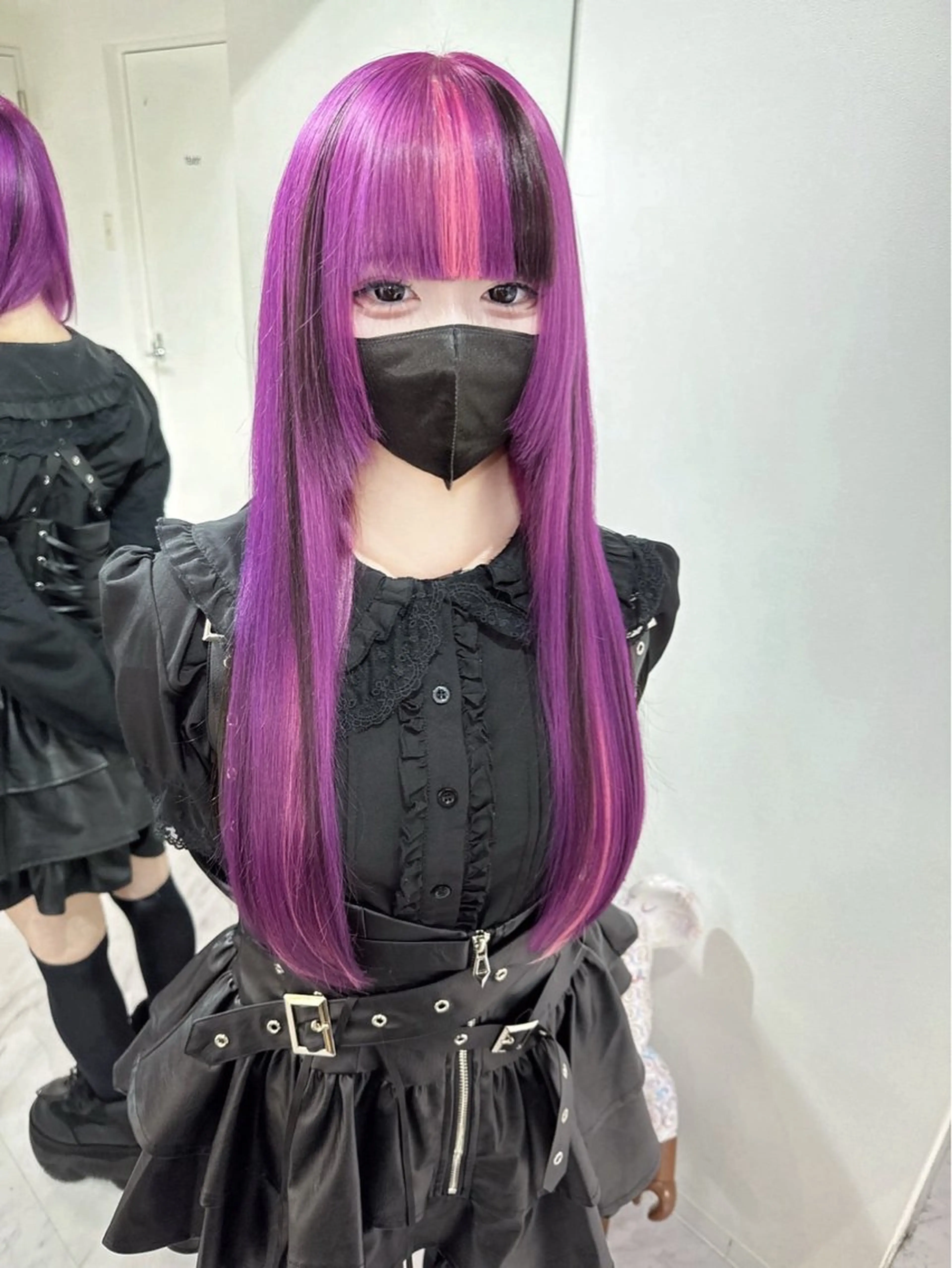 ロング ヘアカラー 🌟龍明🌟福岡 ハイトーン🌟のヘアスタイル