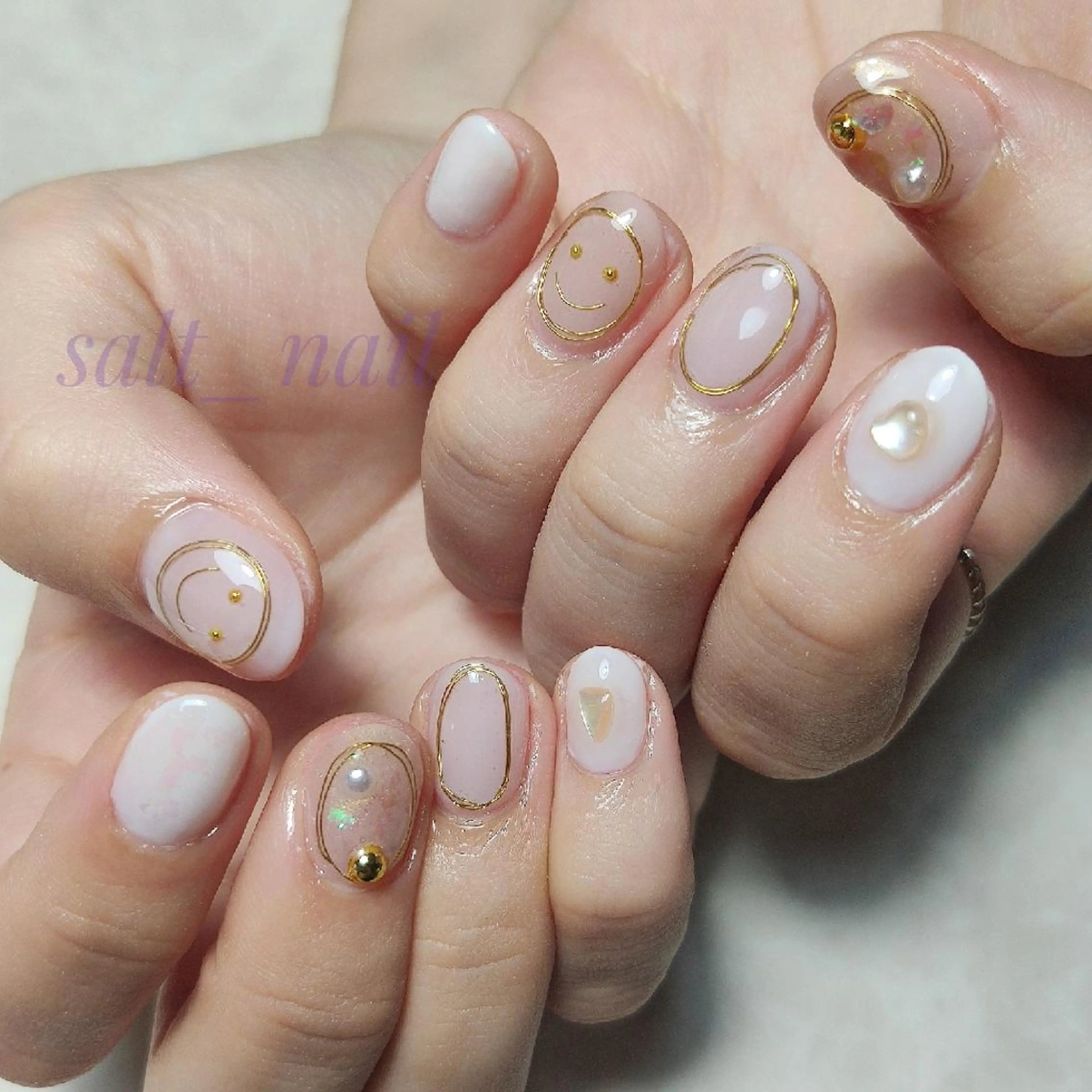ネイル ハンドネイル 個人サロン saltnailのネイルデザイン