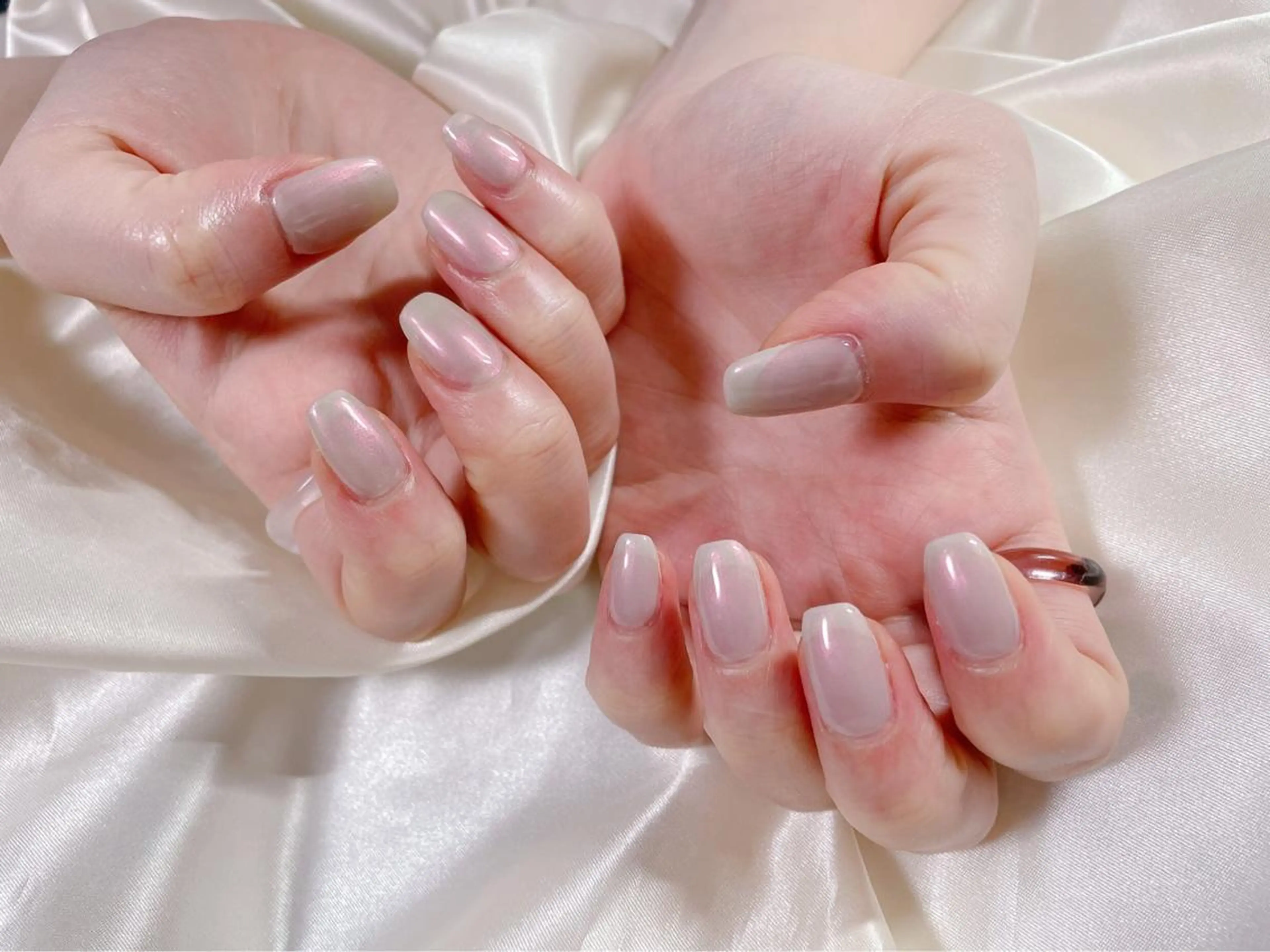 ネイル キラキラネイル ハンドネイル Mogu nail 二子玉川のネイルデザイン