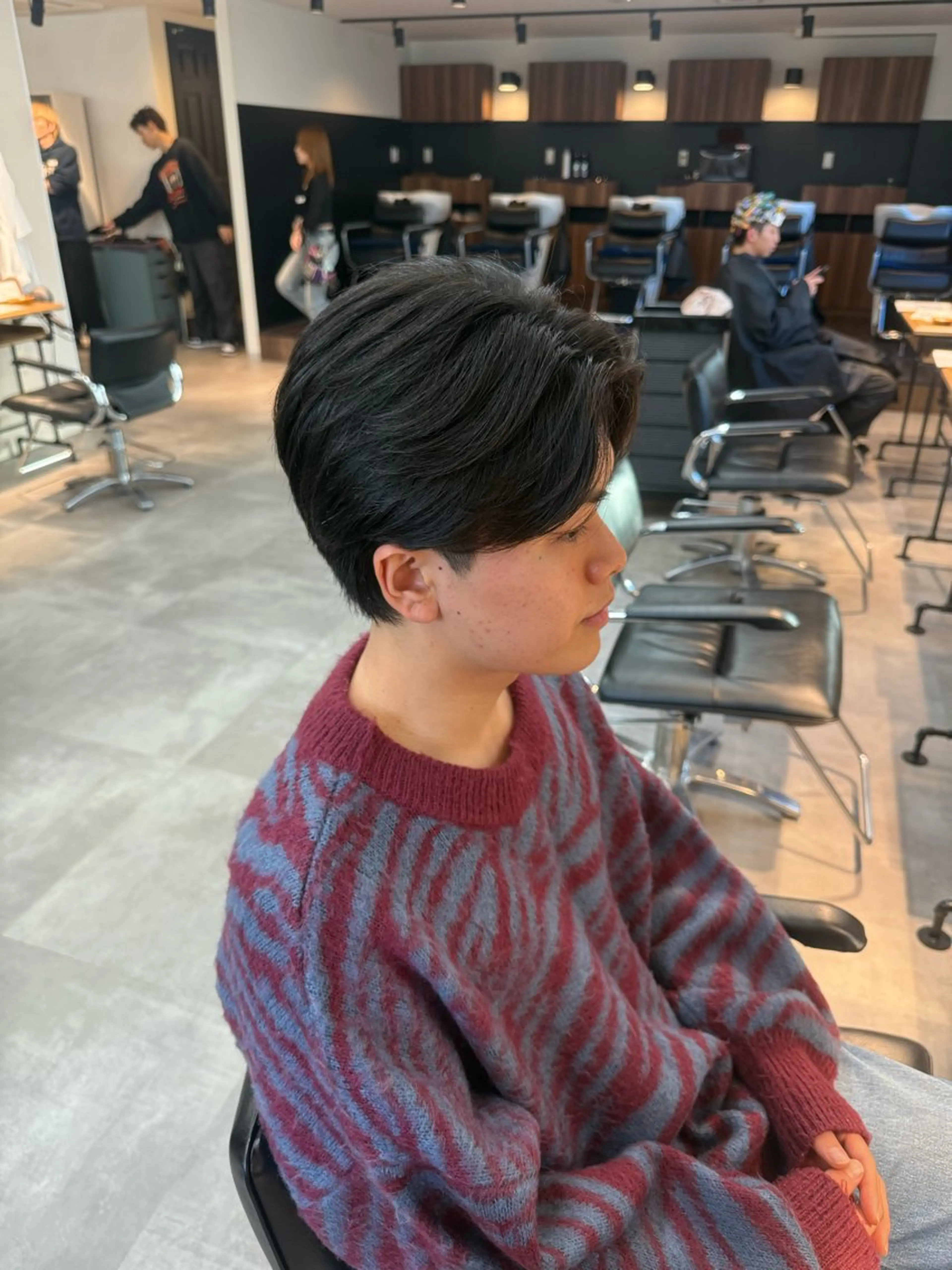 メンズ アイブロウ メンズパーマ 眉カラー メンズアイブロウ カット 垢抜けへの近道✂️ メンズ縮毛矯正/齊藤のヘアスタイル