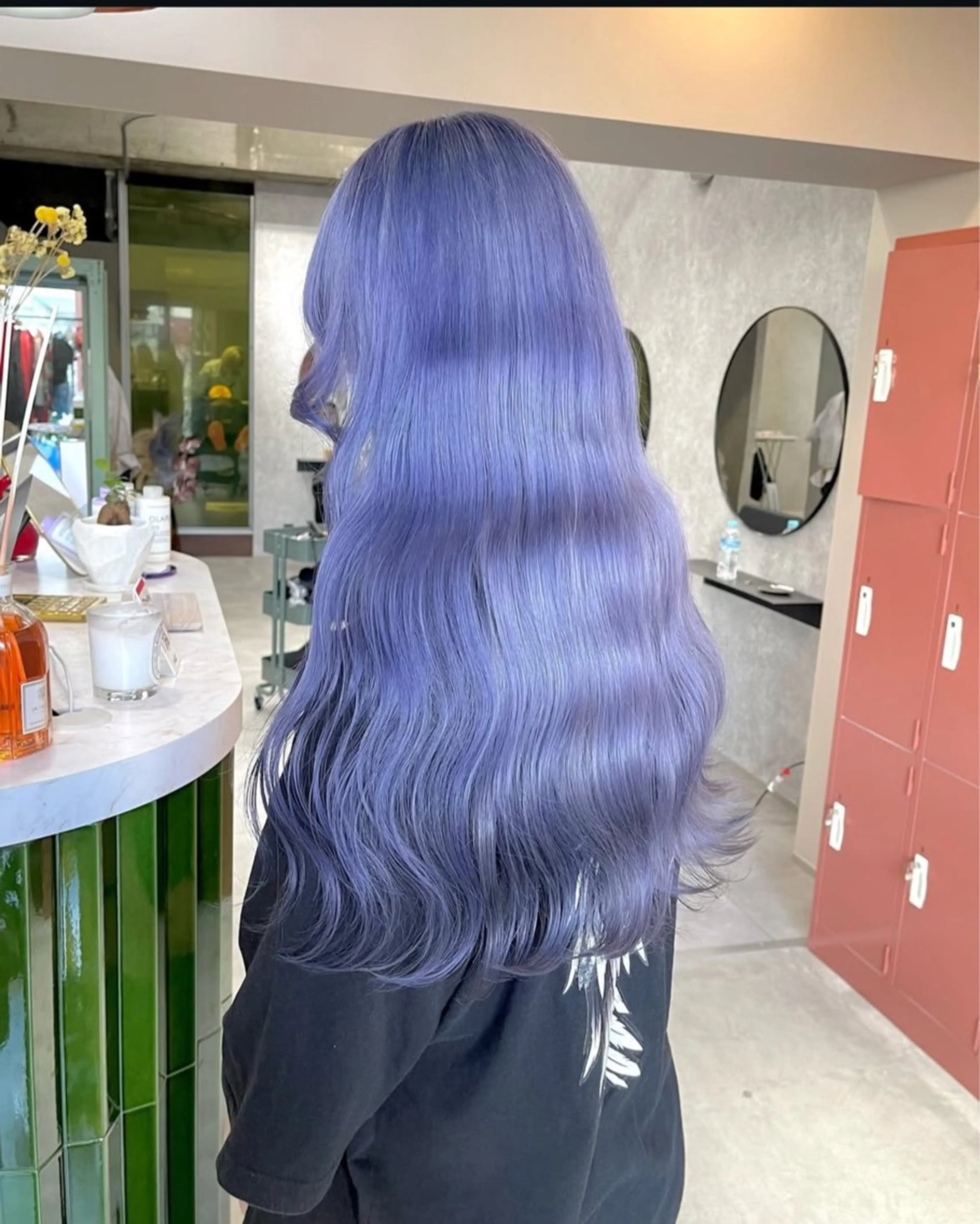 ロング カラー ヘアカラー ナチュラル・ハイトー ン🏆HINOKIのヘアスタイル