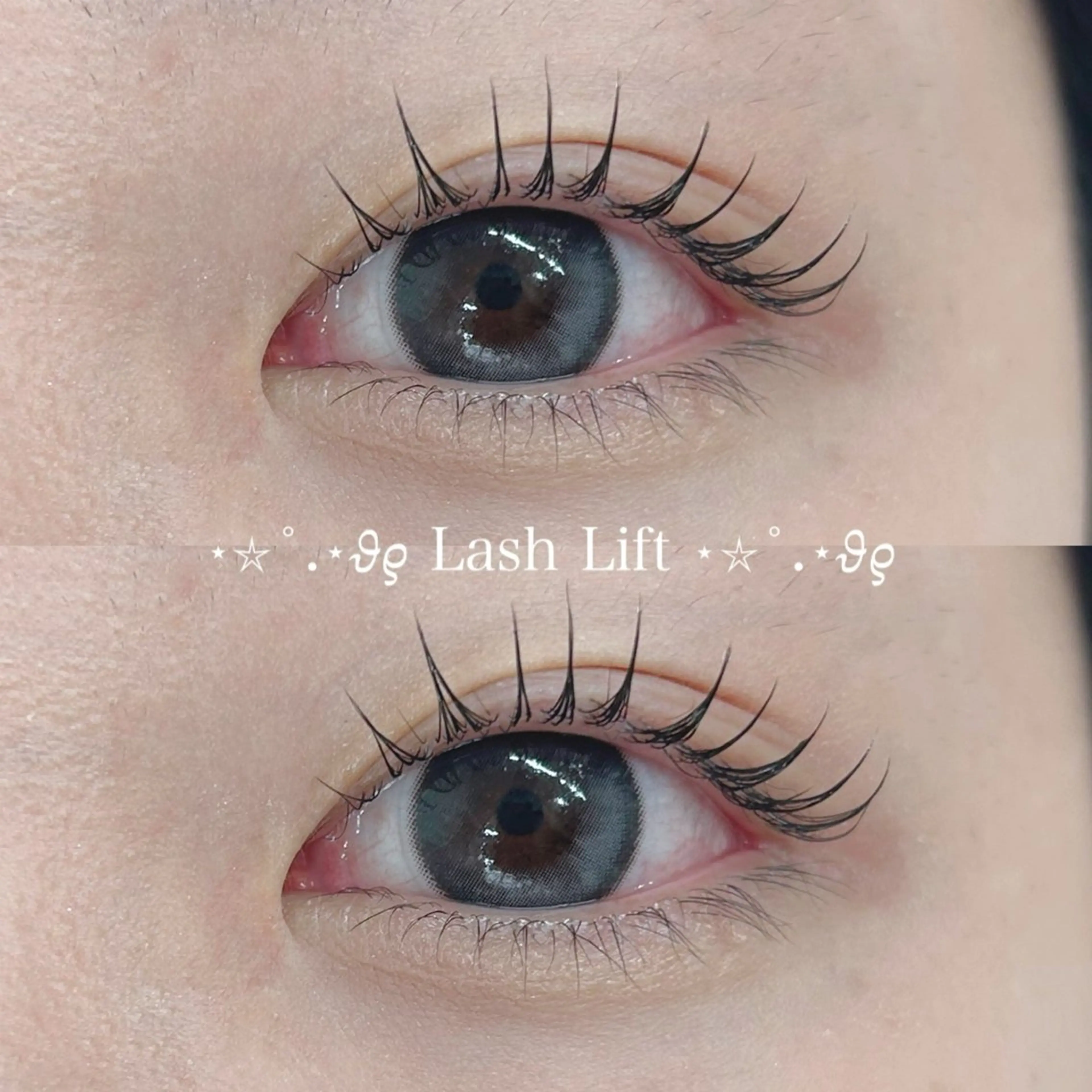 マツエク・マツパ 束感まつ毛 韓国風マツエク ナチュラル まつげパーマ 一重×まつ毛パーマ イトウ フウミのマツエク・マツパデザイン