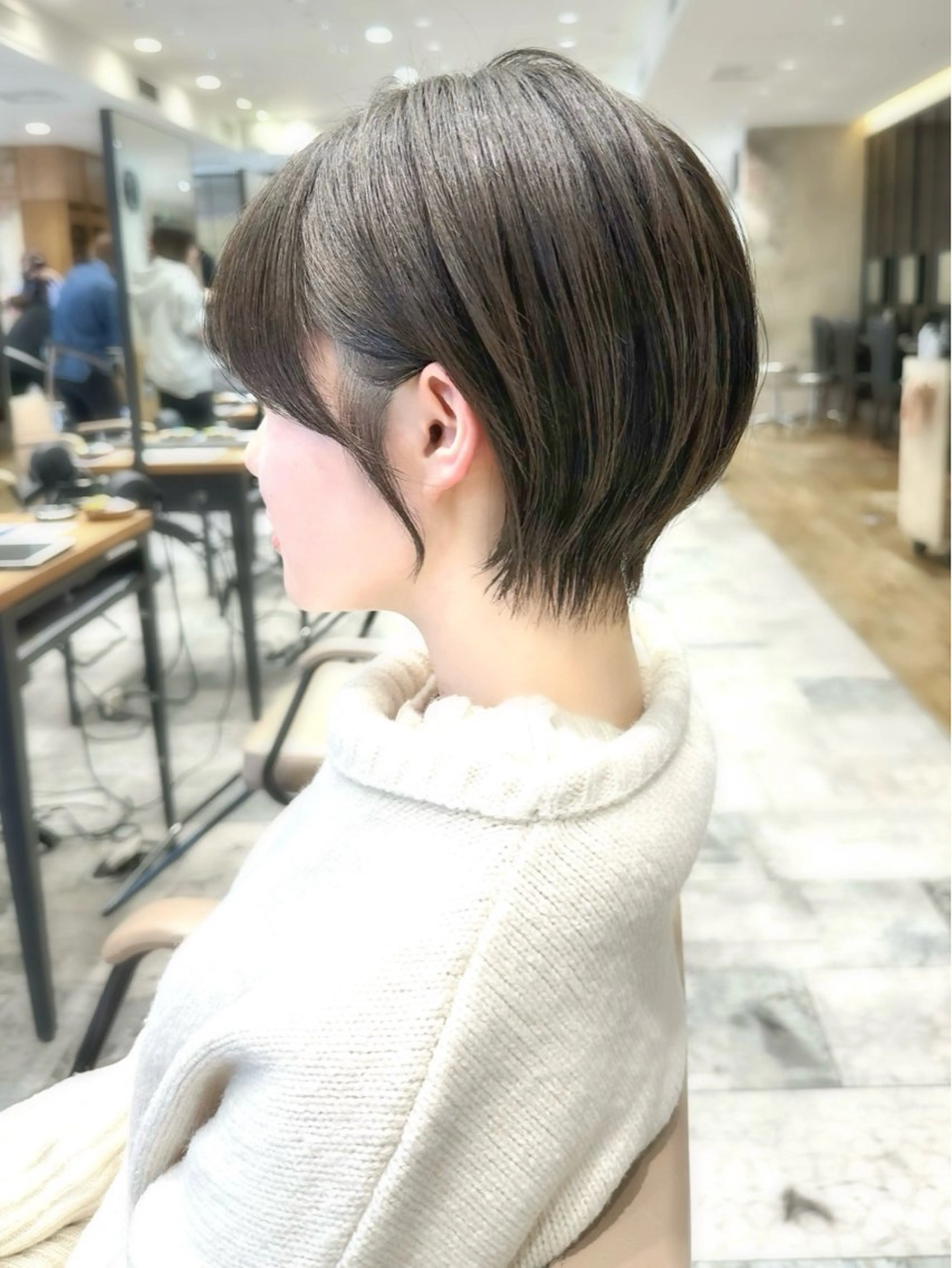 ショート カラー ショートボブ ボブ 似合わせカット ショートヘア 小顔カット カット ヘアカラー トリートメント ショート、ボブの神✨ 峯朋也✂︎✨のヘアスタイル