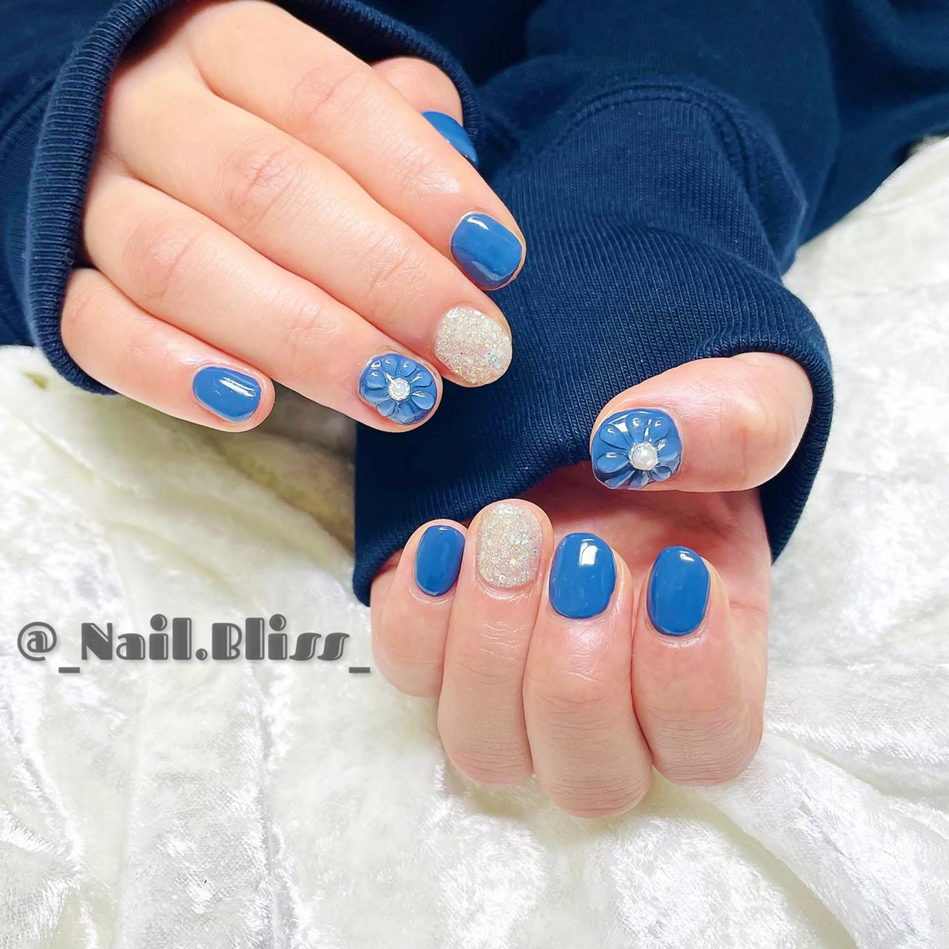 ネイル ぷっくりネイル ハンドネイル NAIL BLISSのネイルデザイン