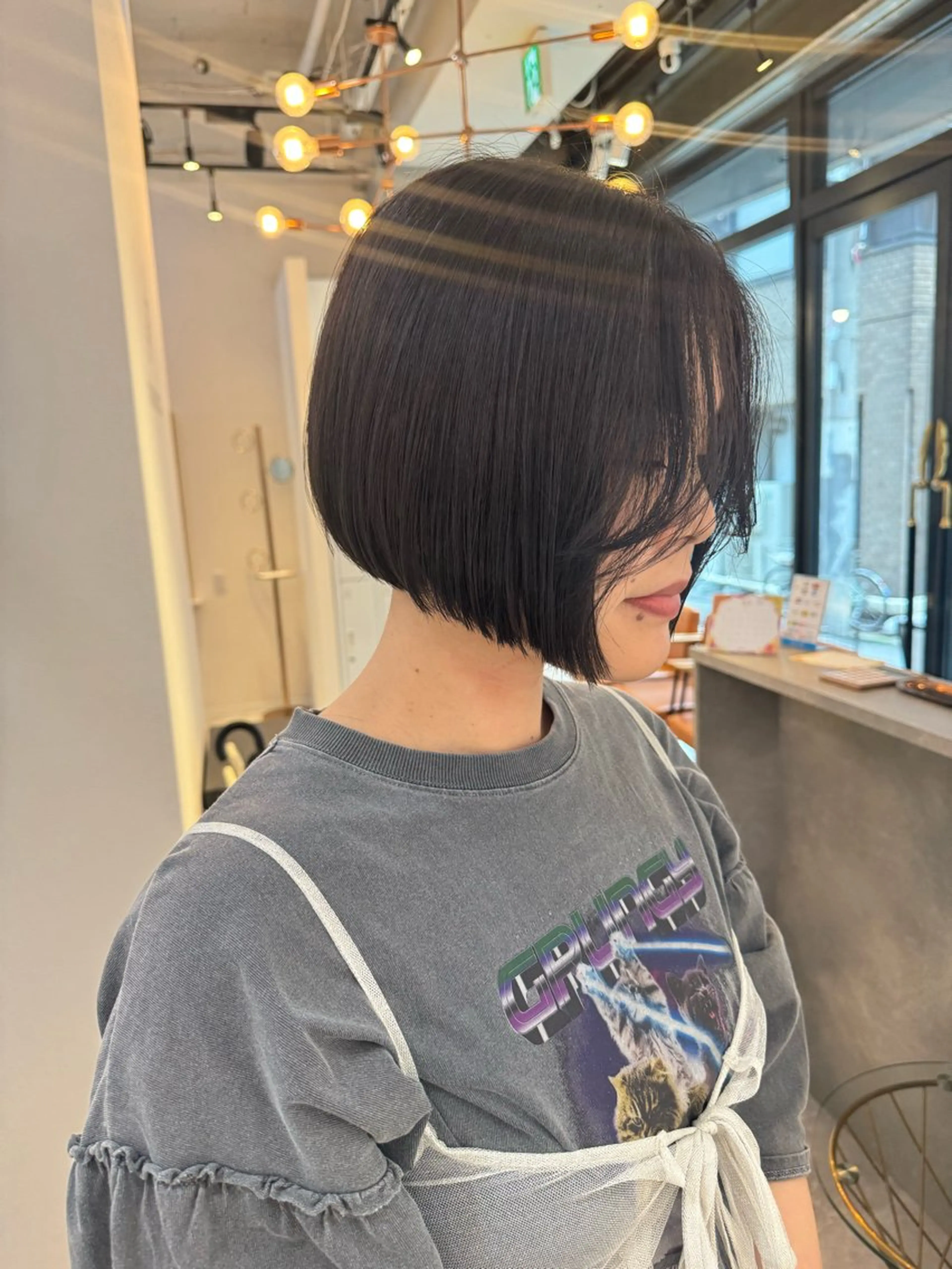 ミディアム カラー 赤み無し柔らかカラー 【梅田】madokaのヘアスタイル