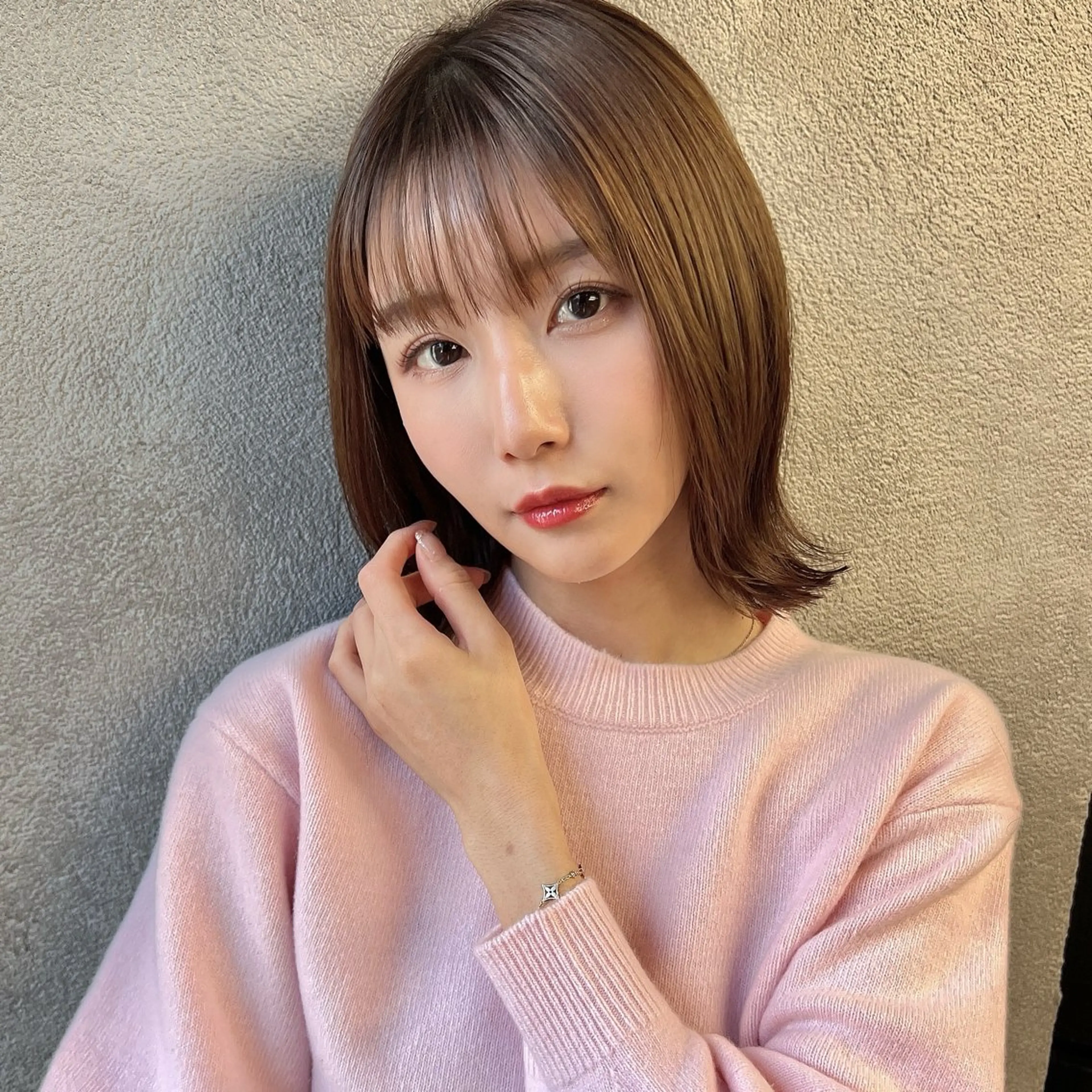 ミディアム 【ボブ、ミディアム、 髪質改善】浅川俊輝のヘアスタイル