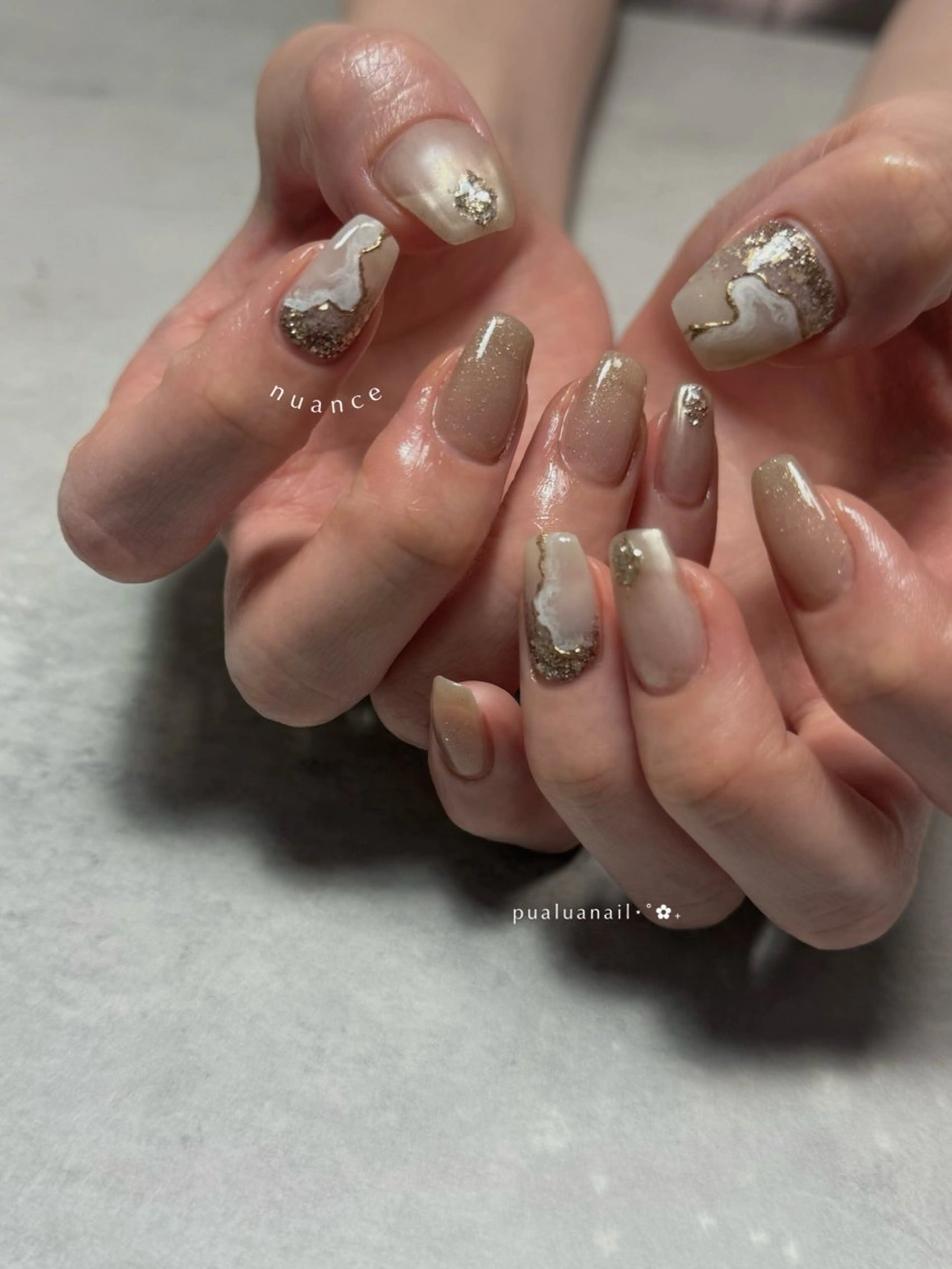 ネイル ハンドネイル pualua miharuのネイルデザイン