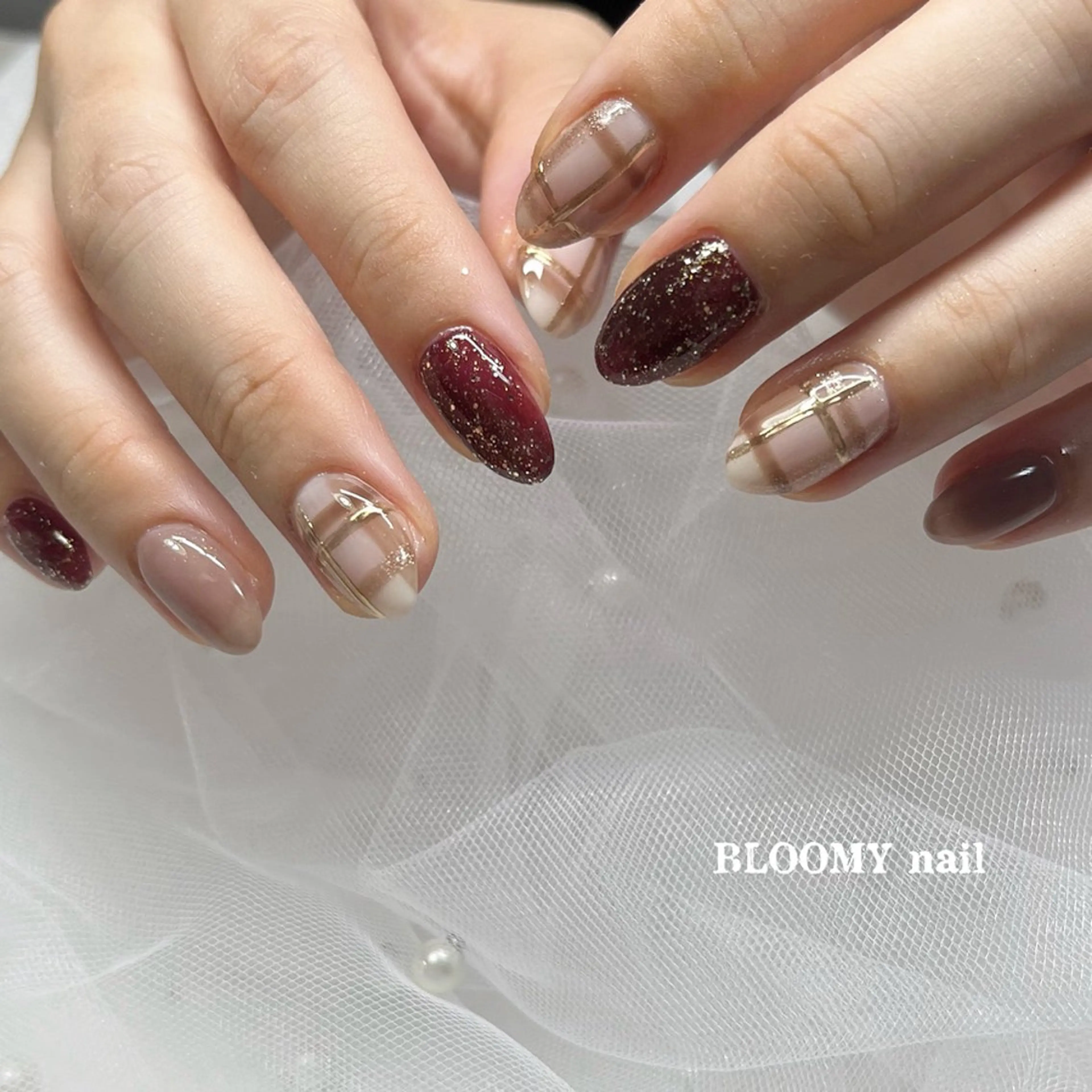 ネイル 持ち込み BLOOMY nailのネイルデザイン