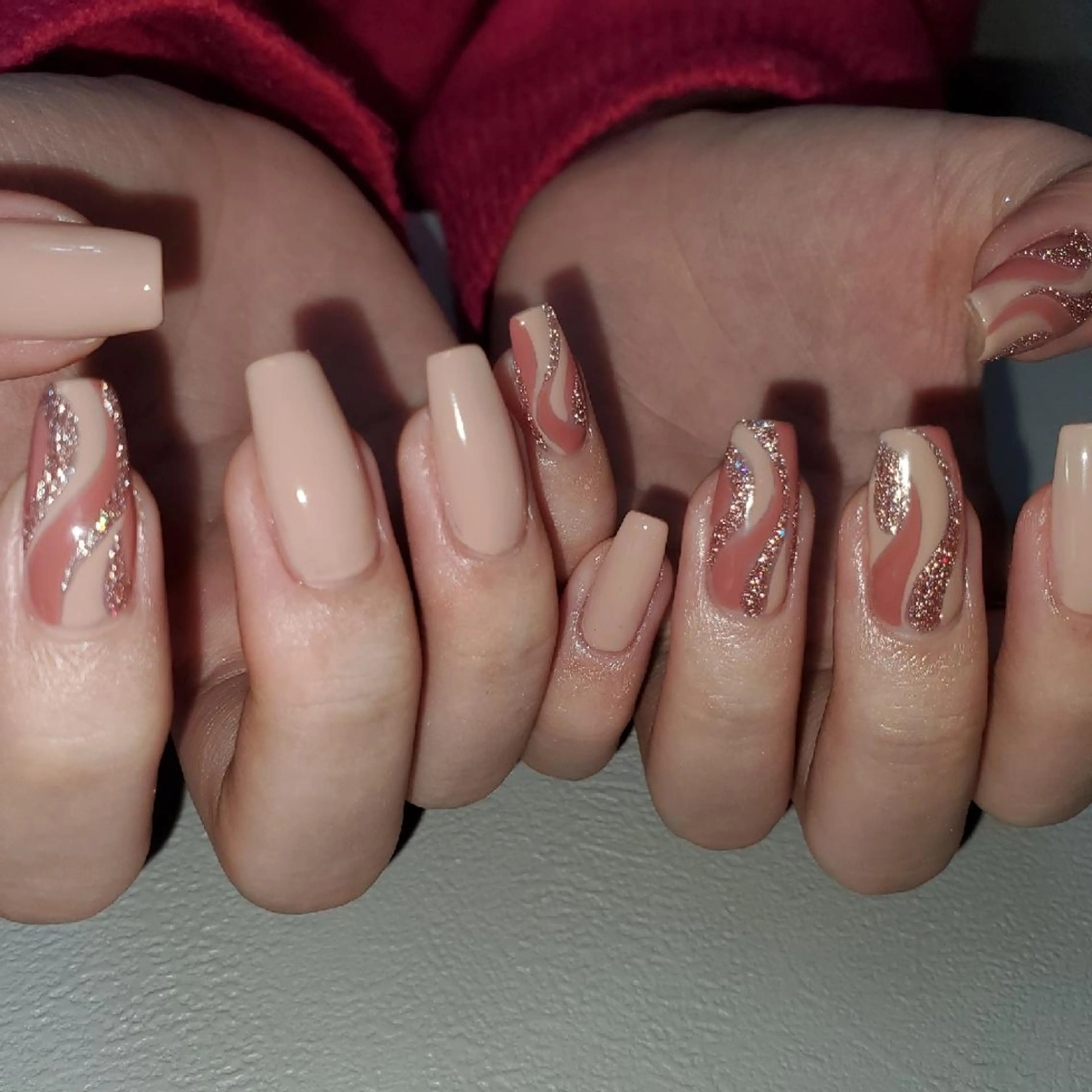 ネイル フラッシュネイル ハンドネイル nailroom‪ sb‪‪𓈒𓂂𓏸のネイルデザイン