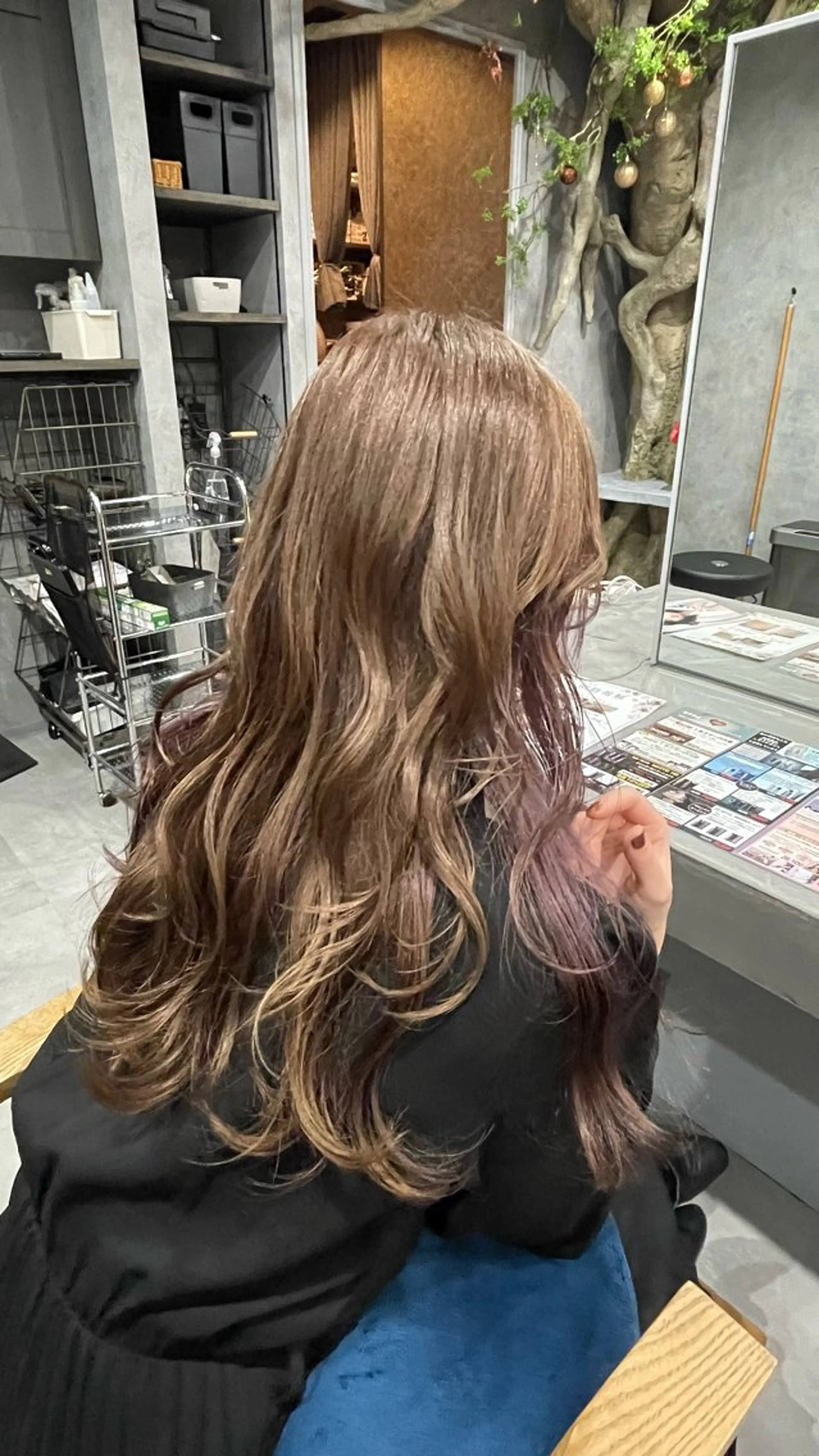 カラー 白髪ケア  BAUM まやのヘアスタイル