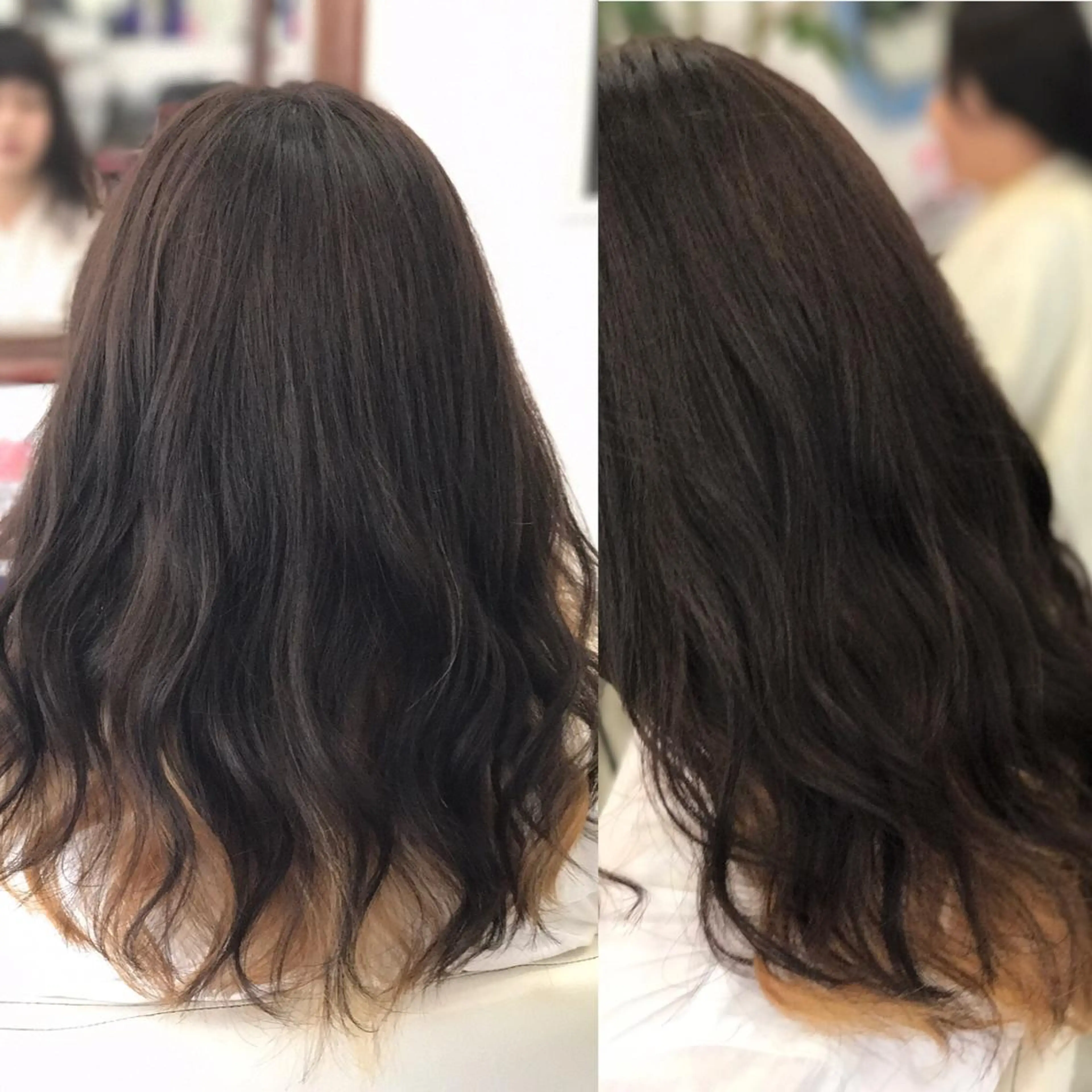 ロング カラー イルミナカラー 山内 聡史のヘアスタイル