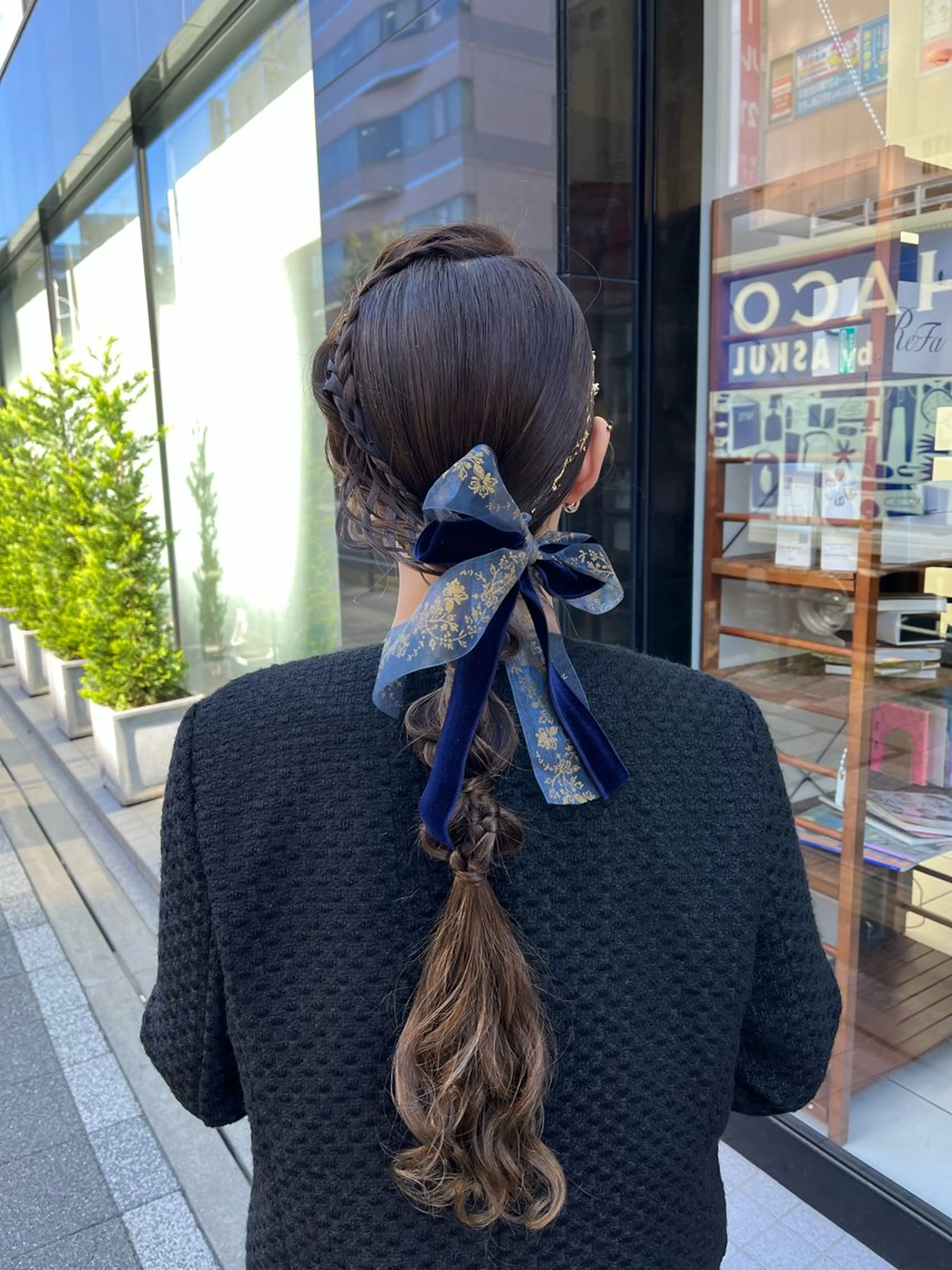 ロング ヘアアレンジ channel所属・Natsumi ❤︎のヘアスタイル