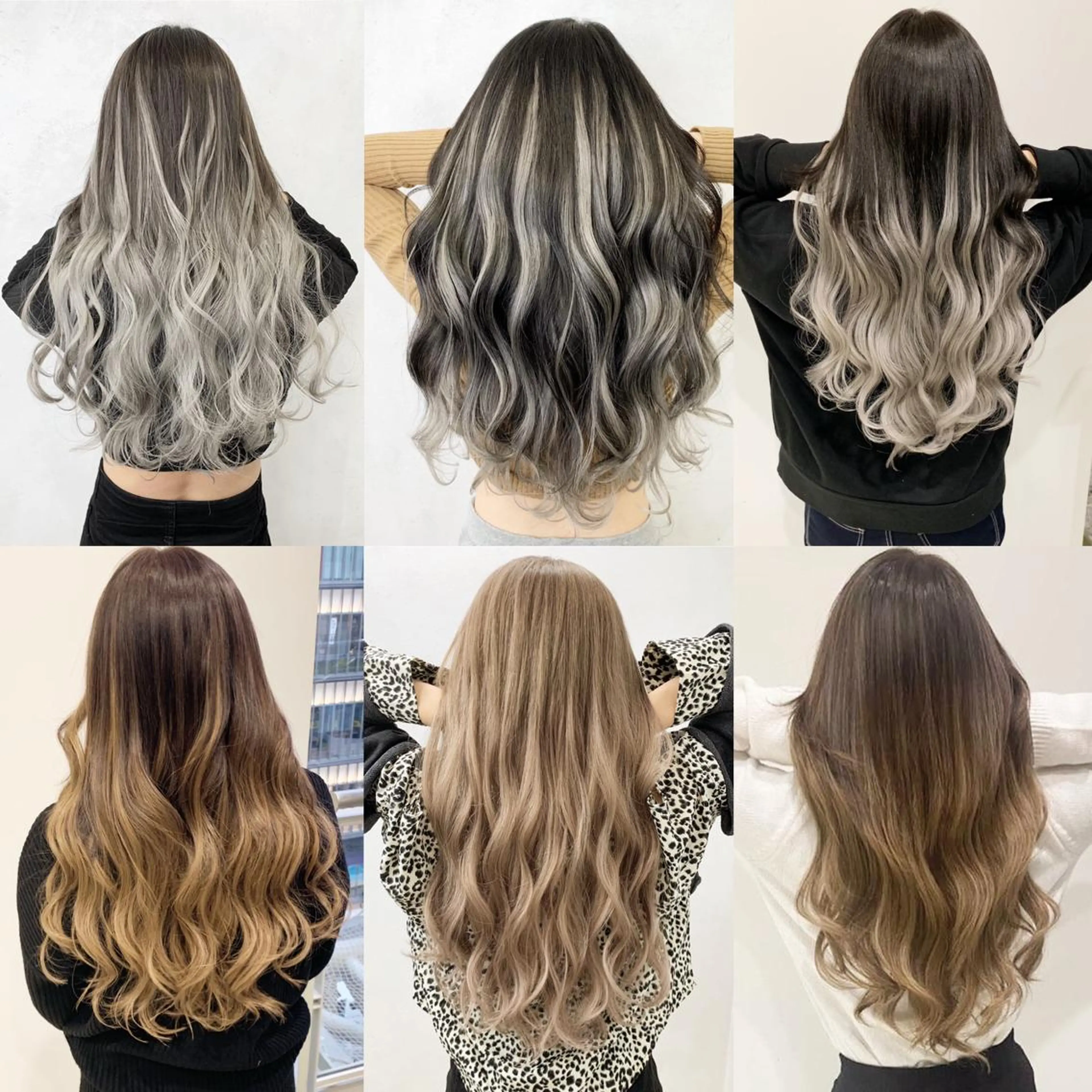 ロング カラー ヘアアレンジ シールエクステ エクステ エクステ TATSUYA アートディレクターのヘアスタイル