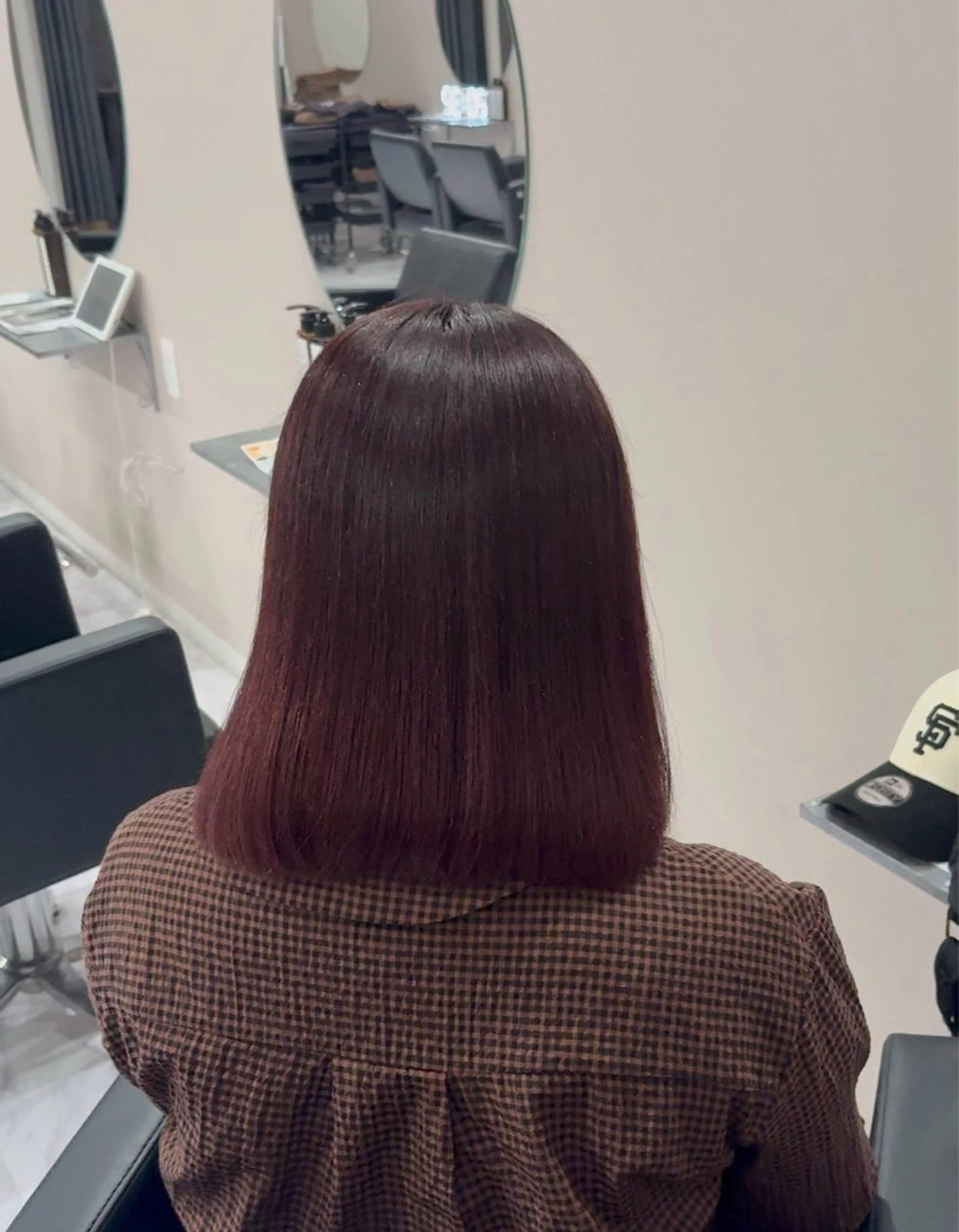 ショート カット ヘアカラー miyuu/ボブ /透明感カラー🥣のヘアスタイル