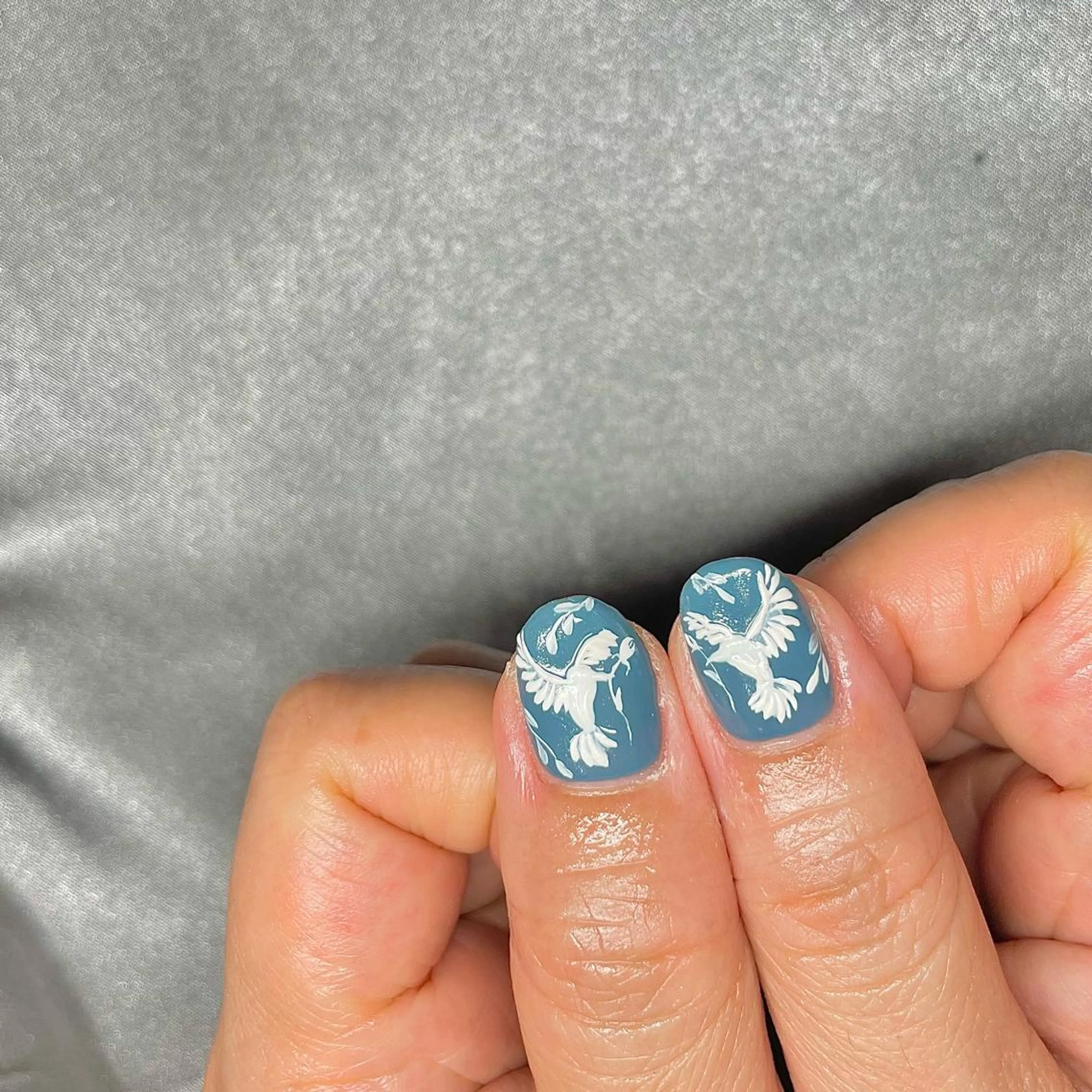 ショート カラー パーマ ヘアアレンジ メンズ キッズ ネイル マツエク・マツパ アイブロウ ブルー nail&eye Aoのマツエク・マツパデザイン