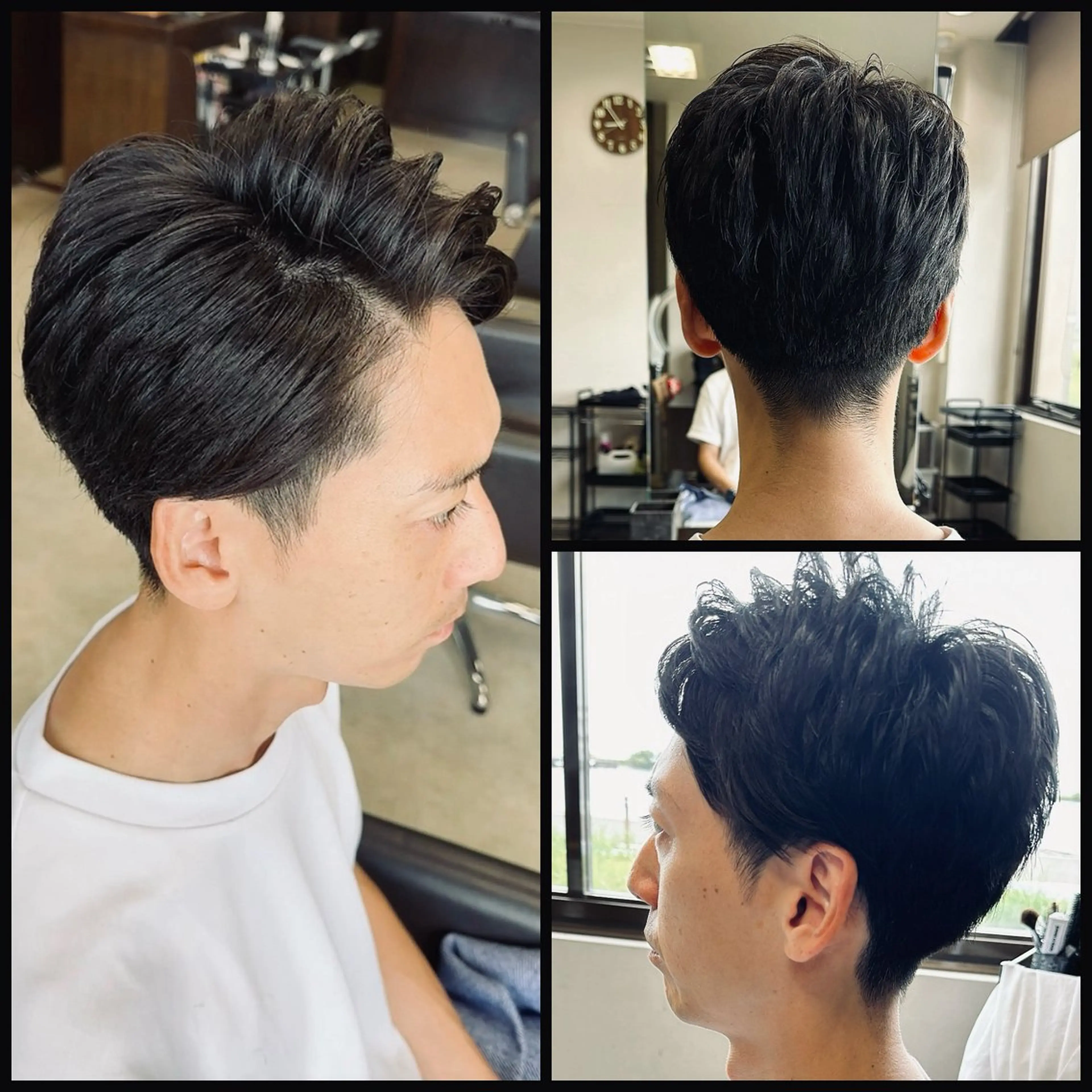 ショート メンズ 中島 剛のヘアスタイル