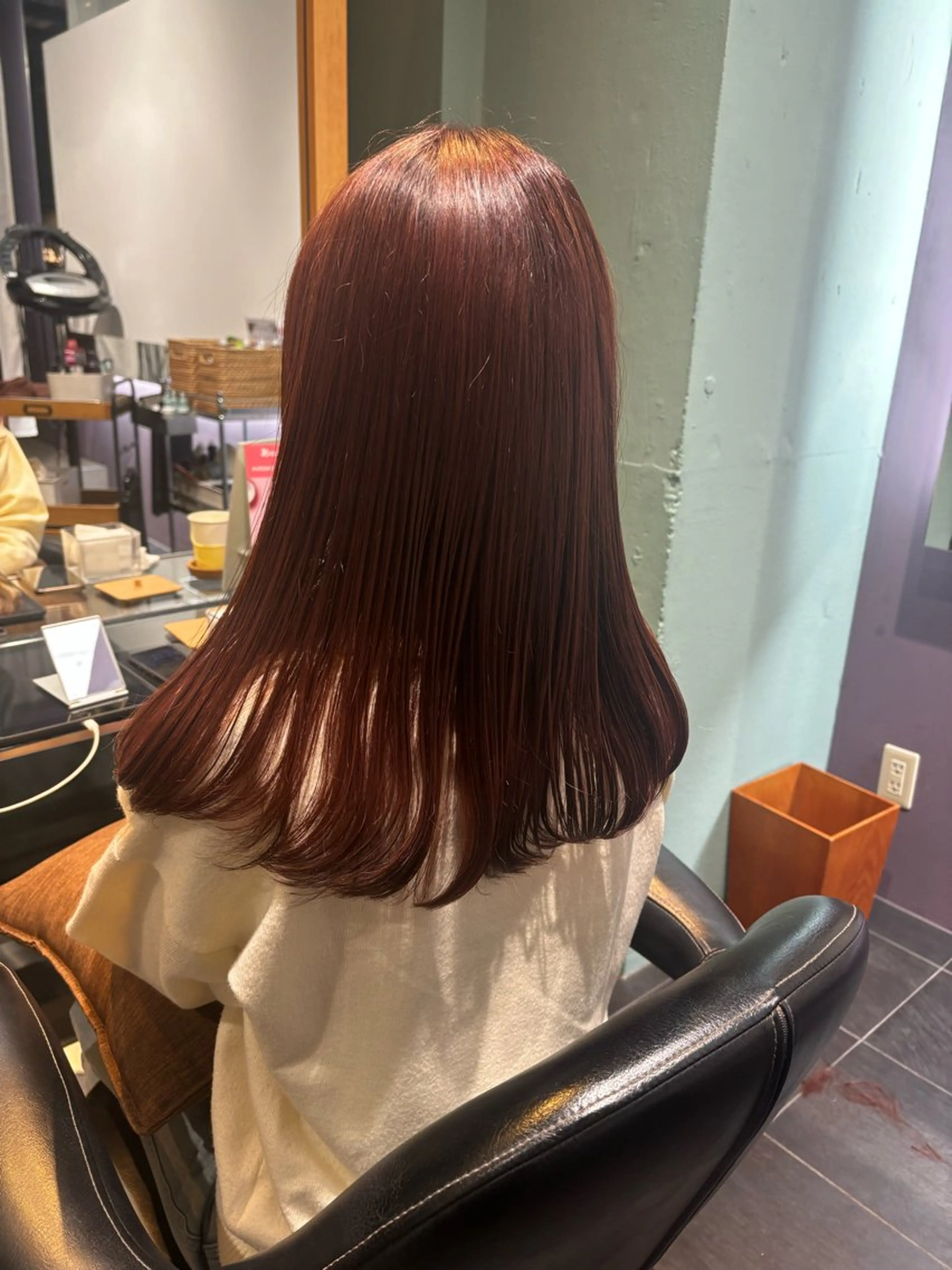 100%ヴィーガンAVEDAカラー✨＋カット＋AVEDA3stepトリートメントの写真