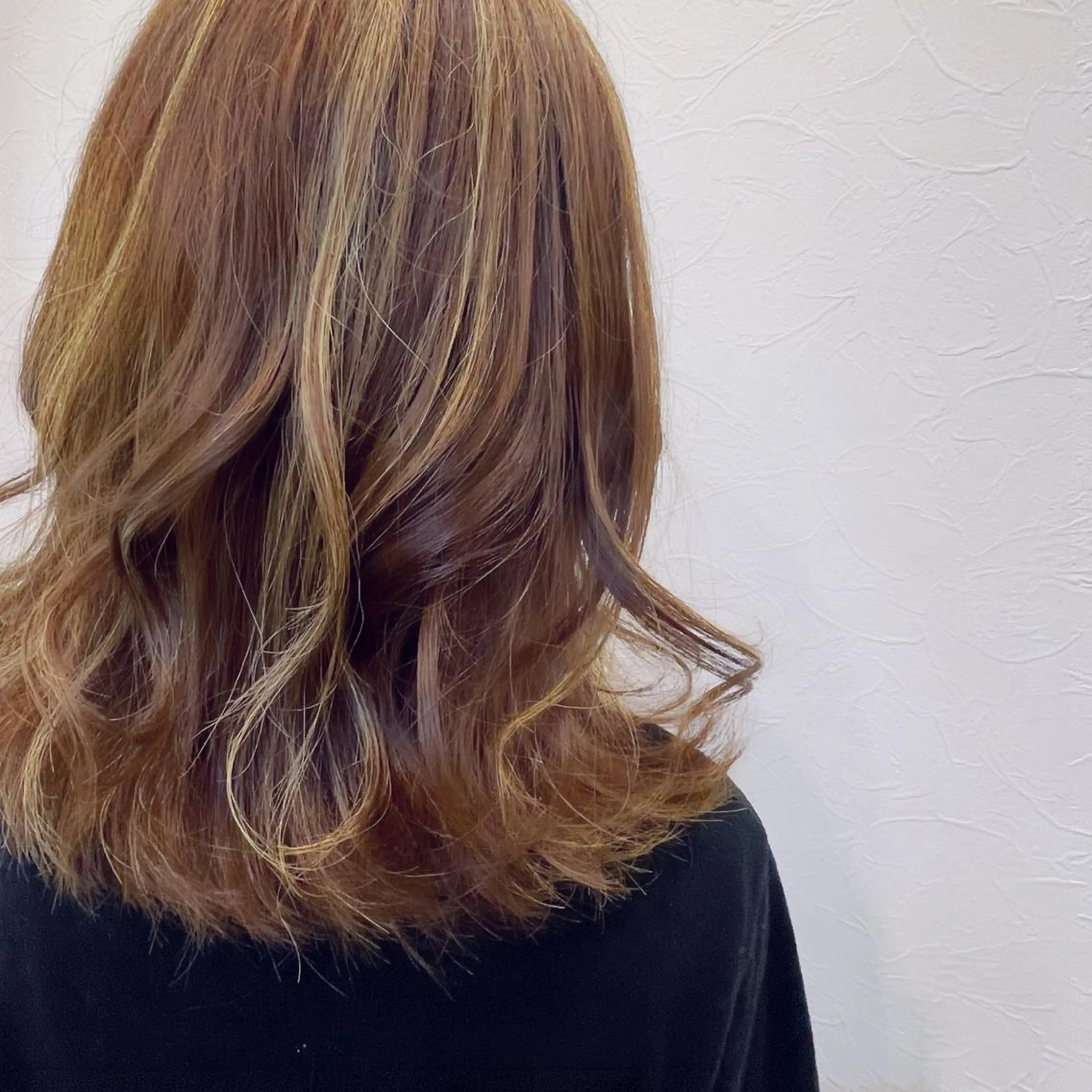 カラー ハイライトカラー 夏井 沙織のヘアスタイル