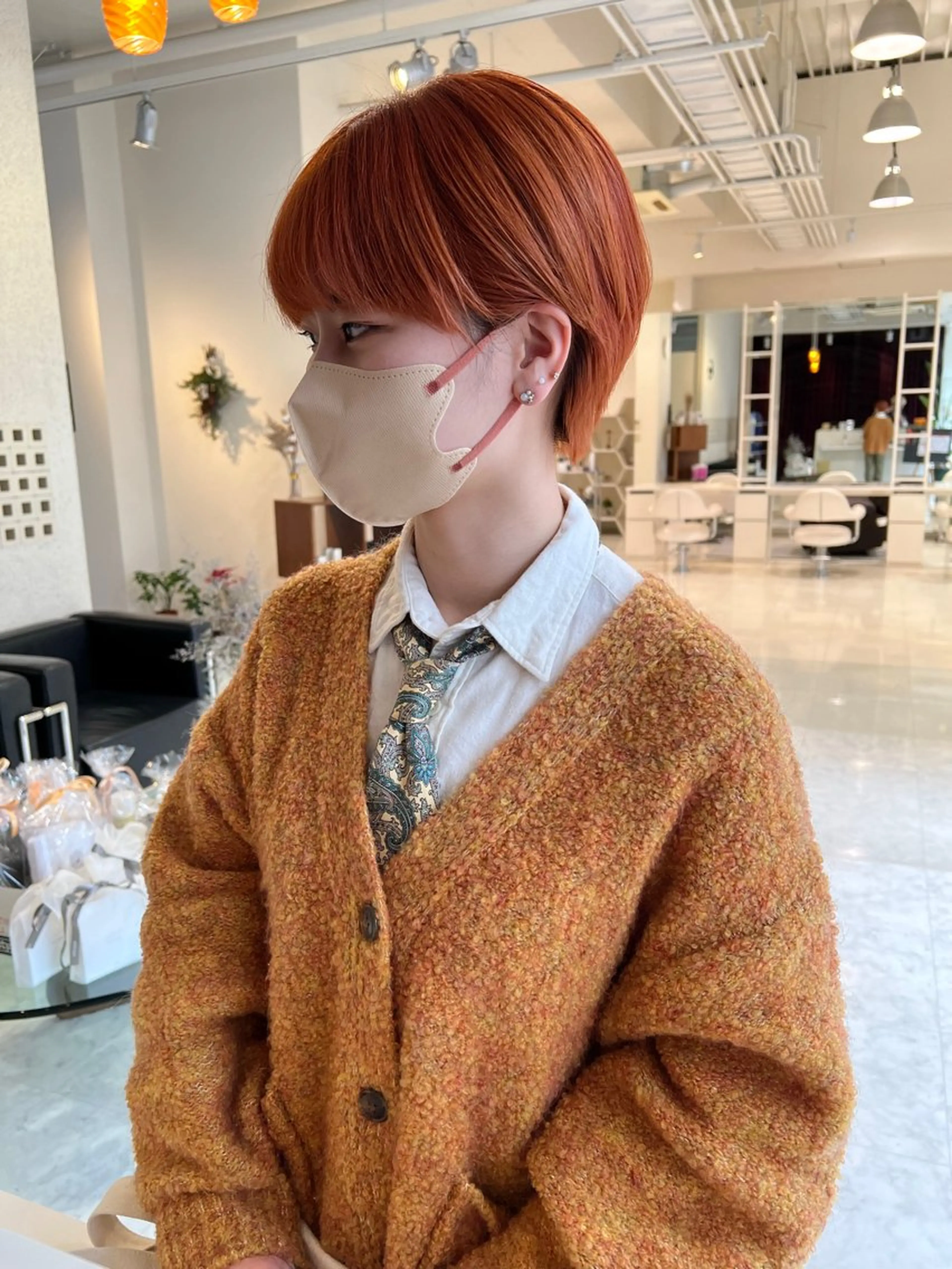 ショート パーマ/レイヤー /店長/YURAのヘアスタイル