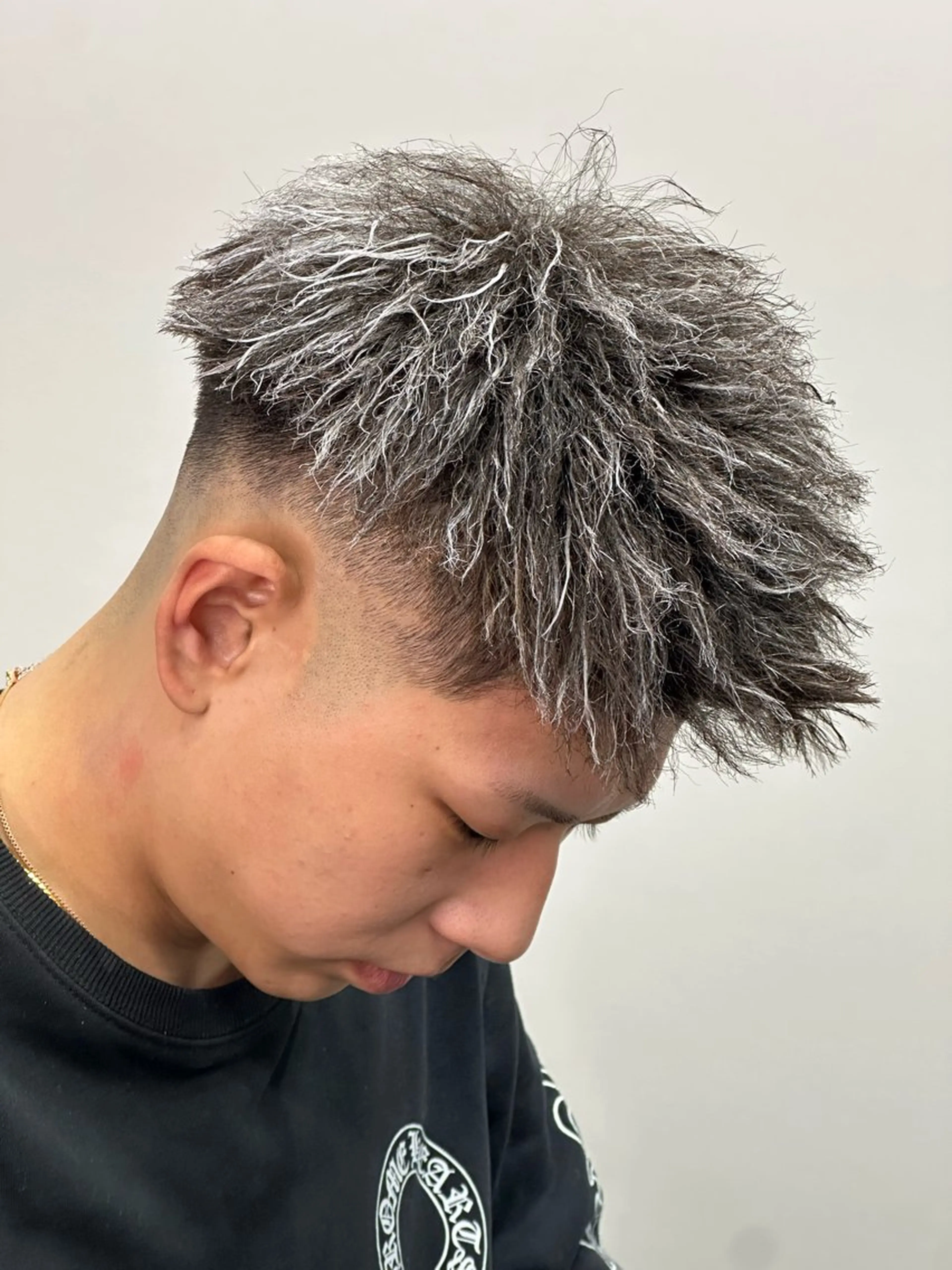 ツイストパーマの写真