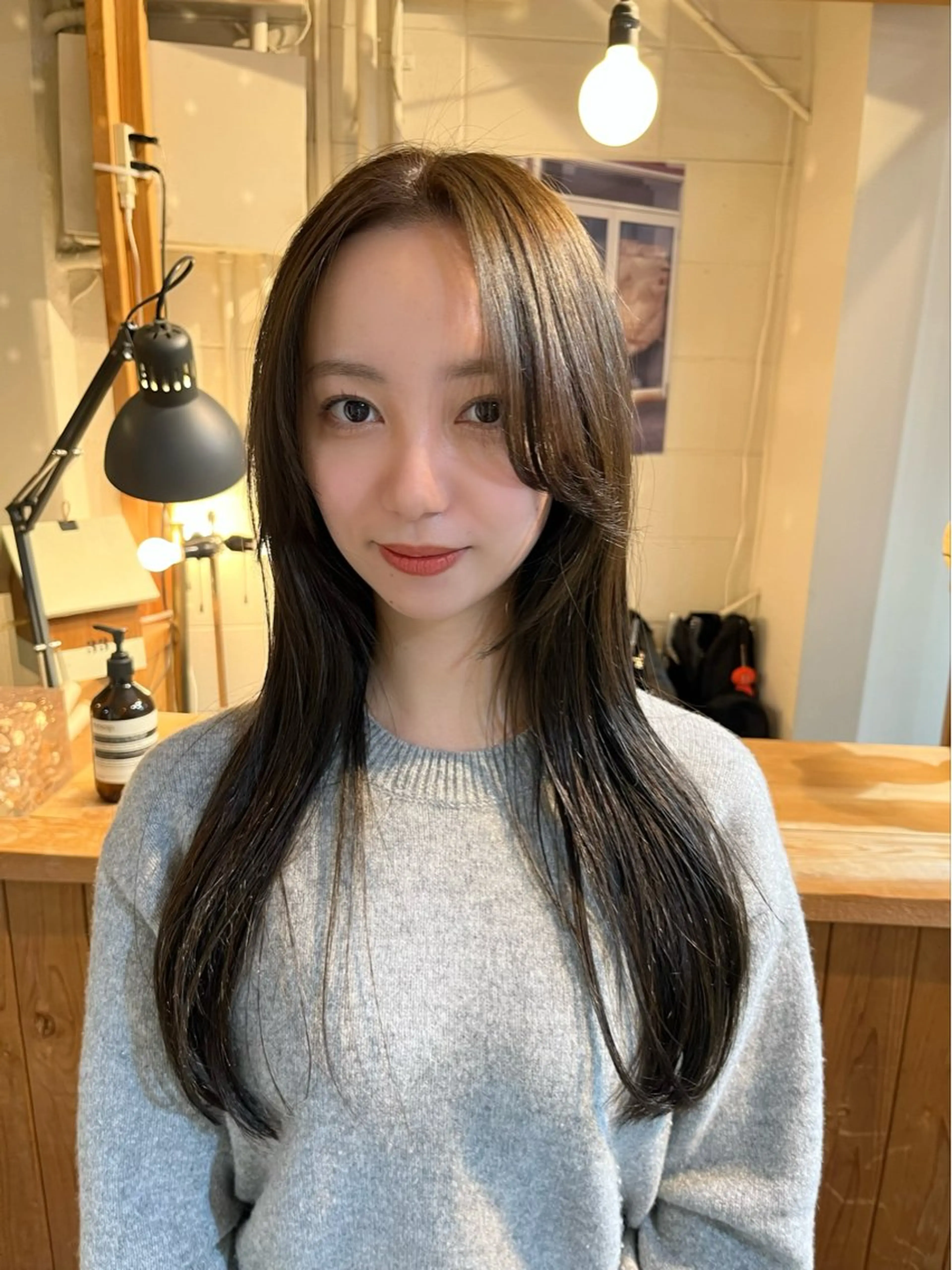 ロング カラー chikashitsu所属・Junmi/ﾁｶｼﾂ /堀江のヘアスタイル