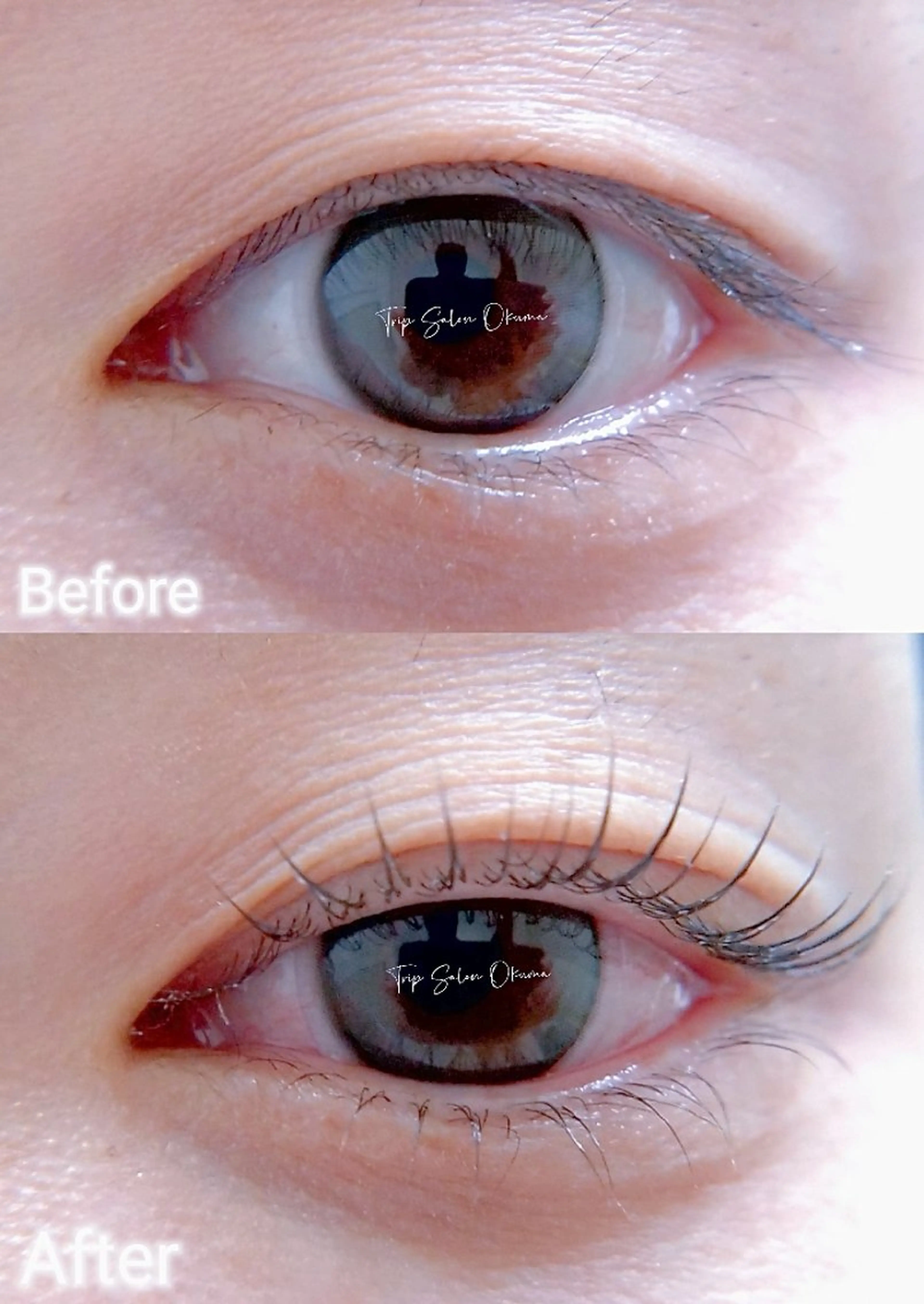 マツエク・マツパ 一重×まつ毛パーマ マツパ Trip Salon Okuma所属・❤LEDまつぱ❤那覇 🅿️有、泉崎のマツエク・マツパデザイン