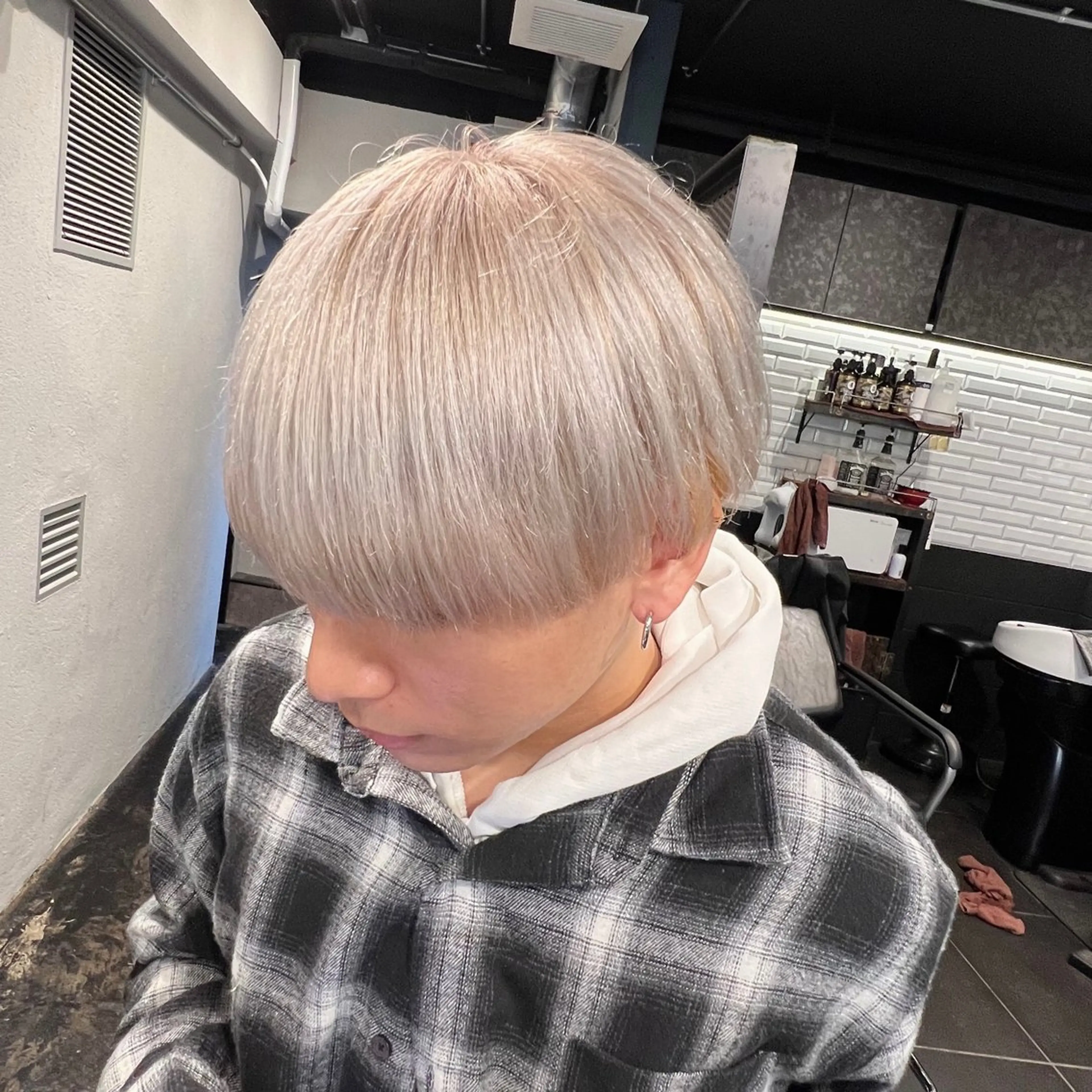 メンズ カット ヘアカラー トリートメント メンズ特化/パーマ/ メッシュ/竜成のヘアスタイル