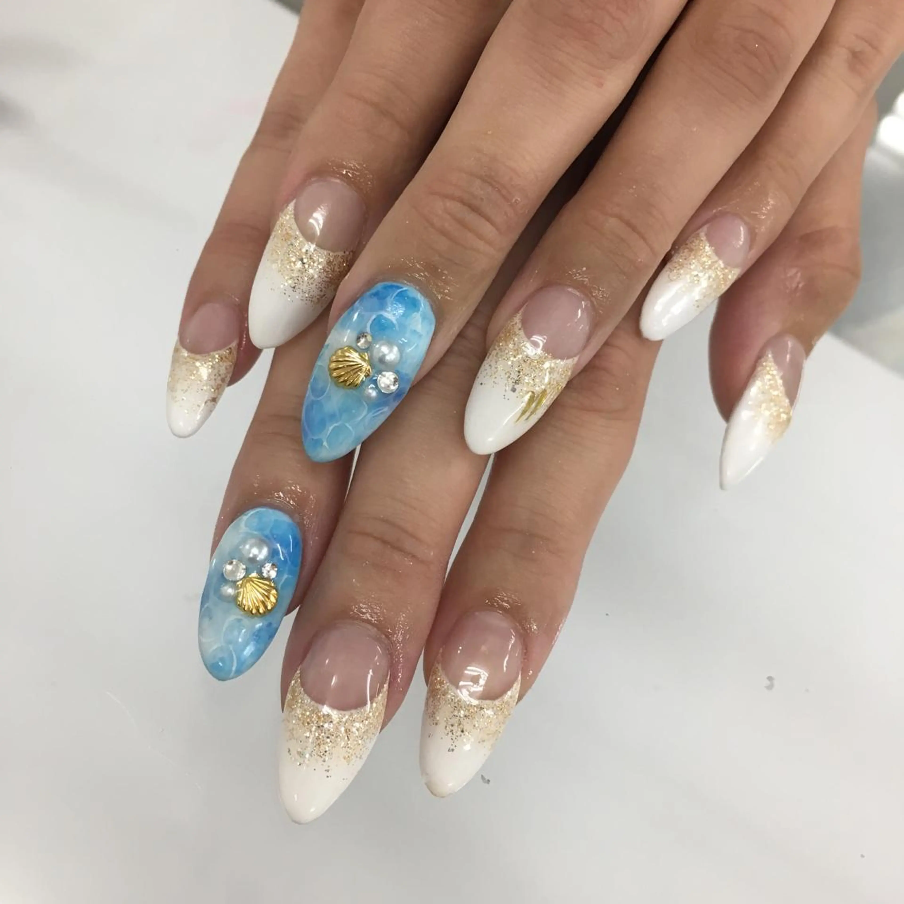 ネイル スカルプネイル SHINE NAILのネイルデザイン
