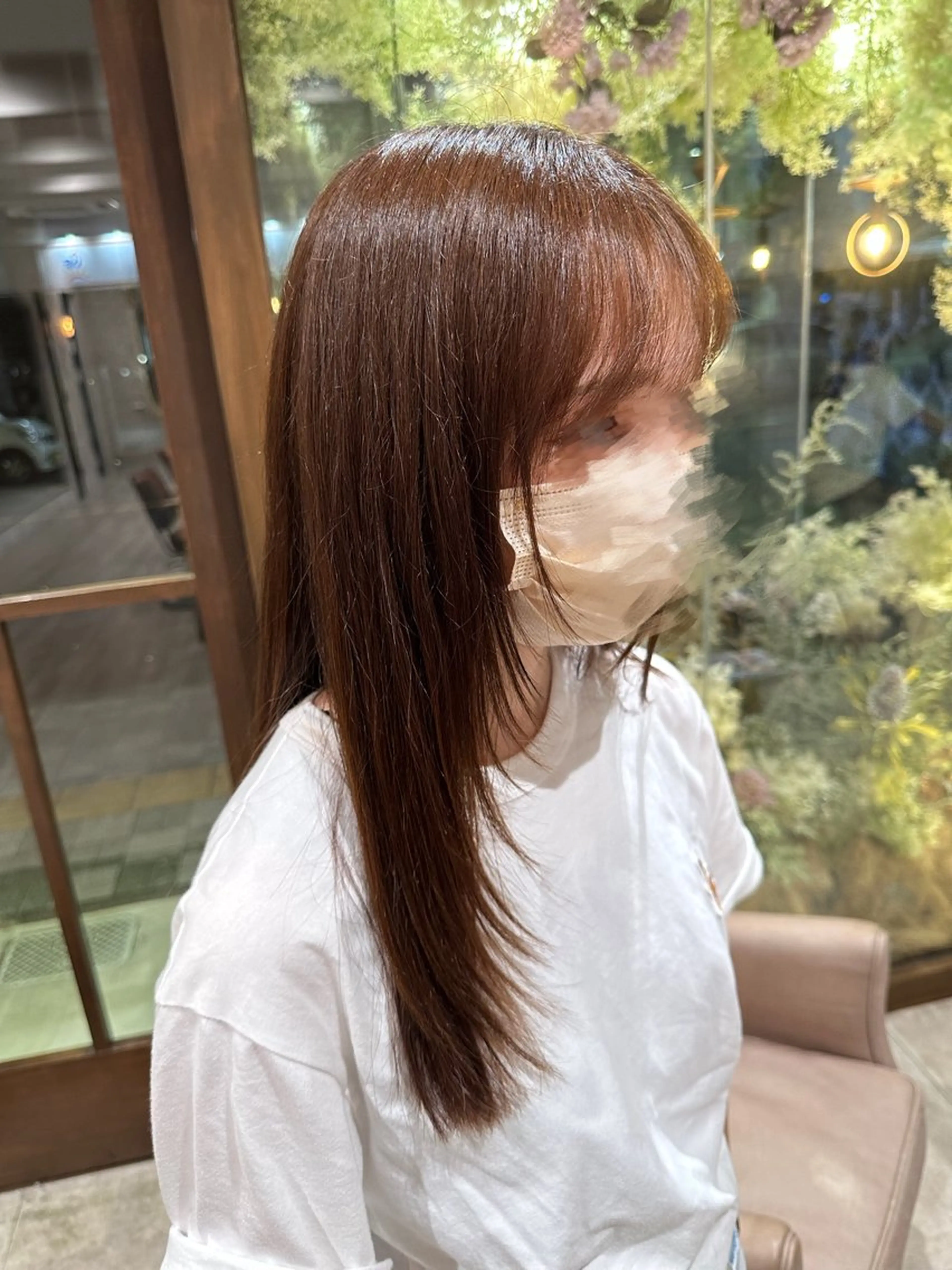 ロング 顔まわりレイヤー 顔周りカット レイヤーカット LUZ所属・古川 真衣のその他イメージ