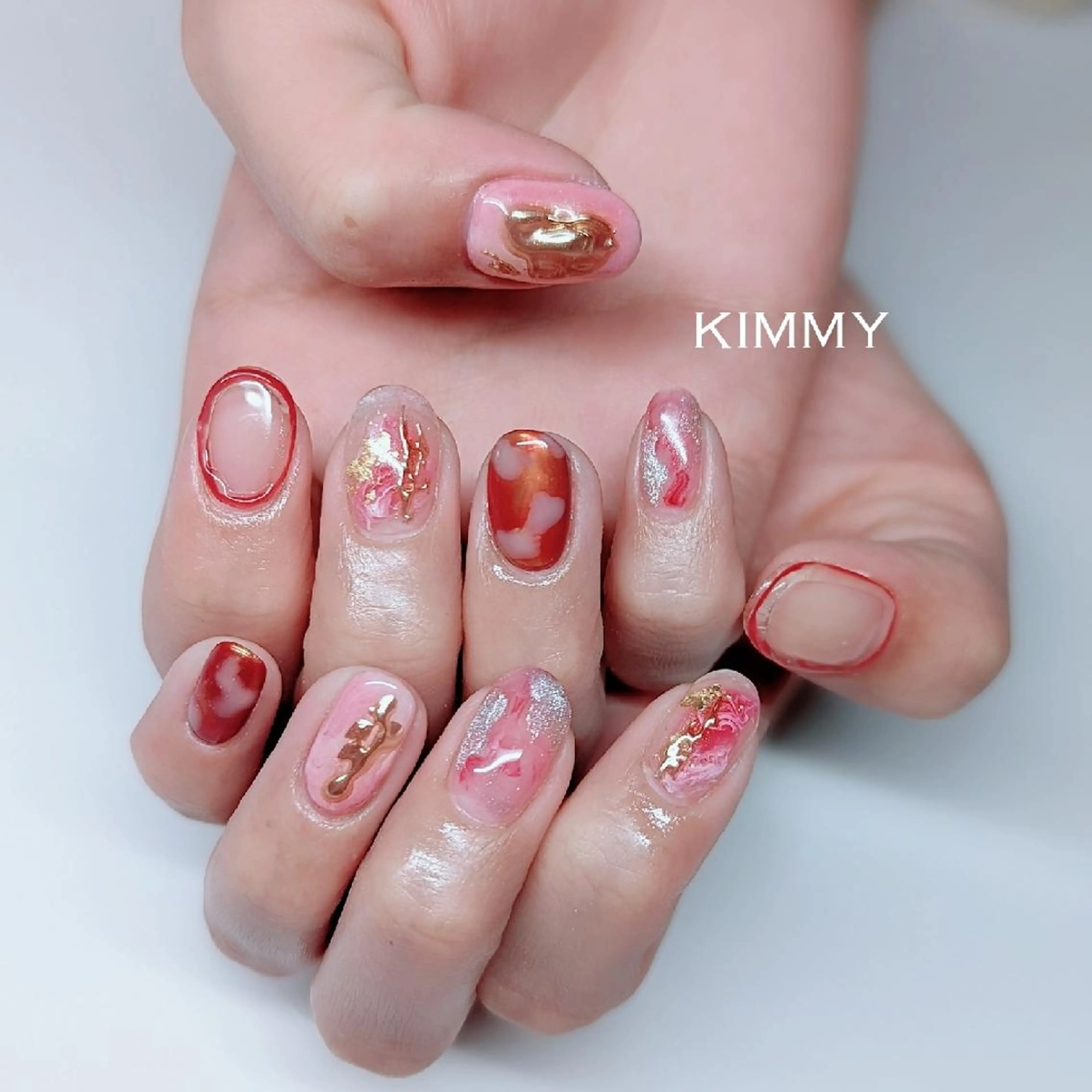 ネイル ハンドネイル kimmy nailsのネイルデザイン