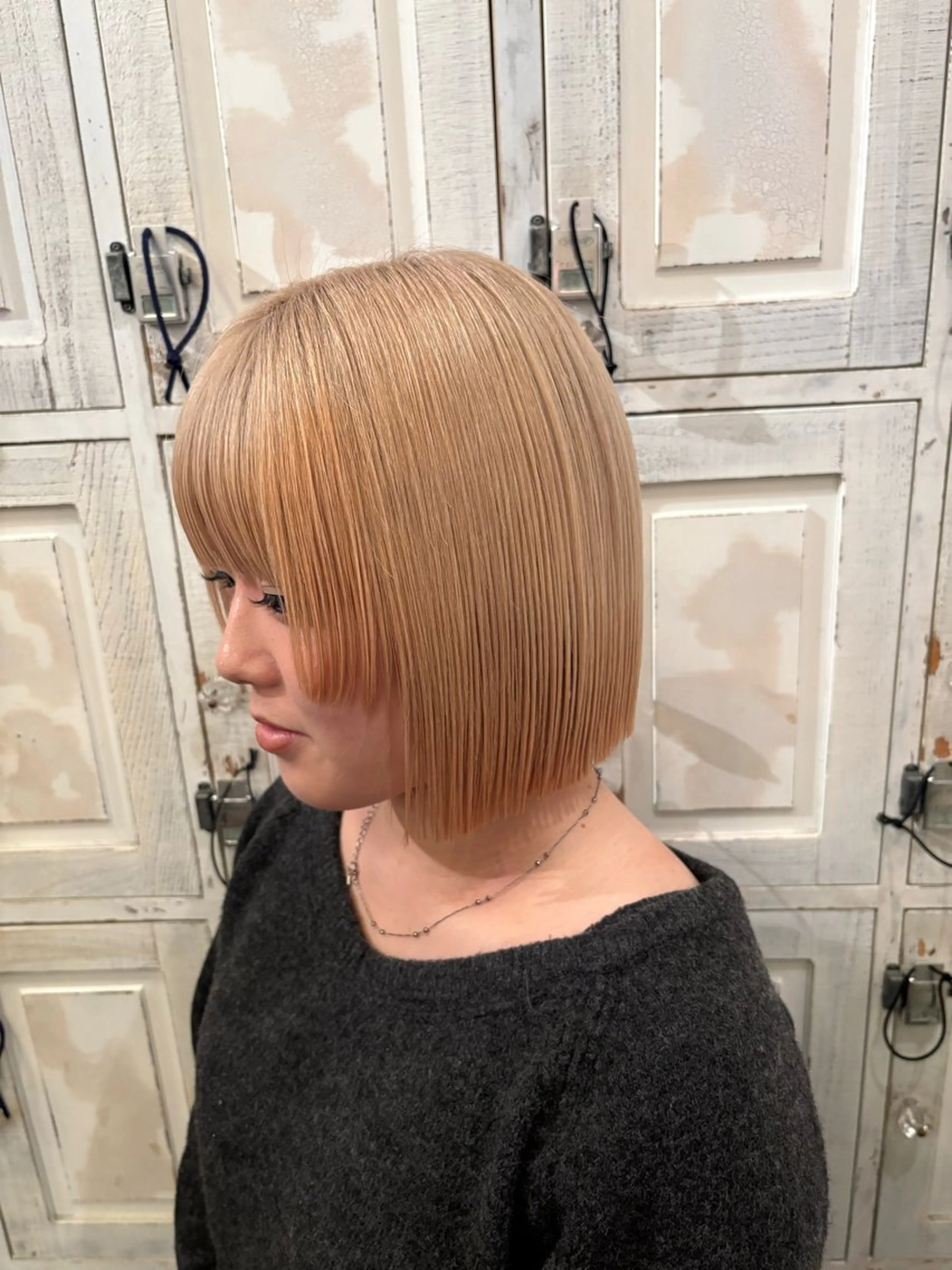 ショート ルプラボウ/中村潤菜 /ボブヘアのヘアスタイル