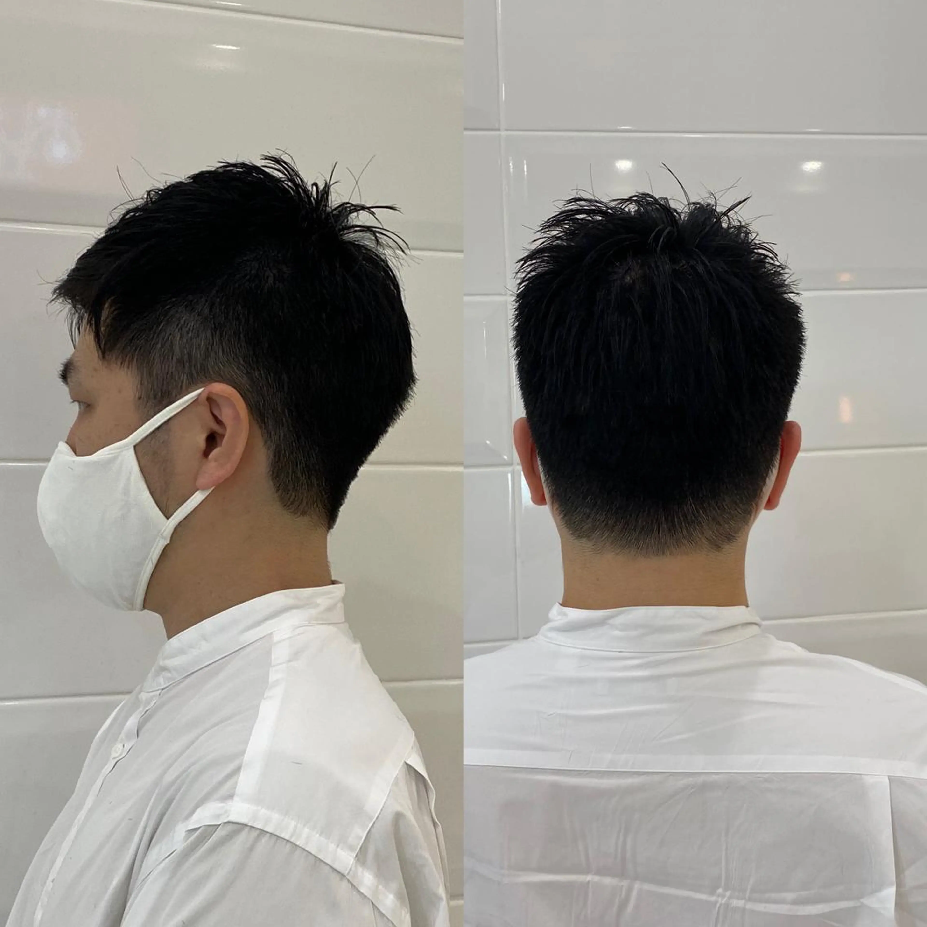 メンズ 刈り上げ 竹内 美貴のヘアスタイル